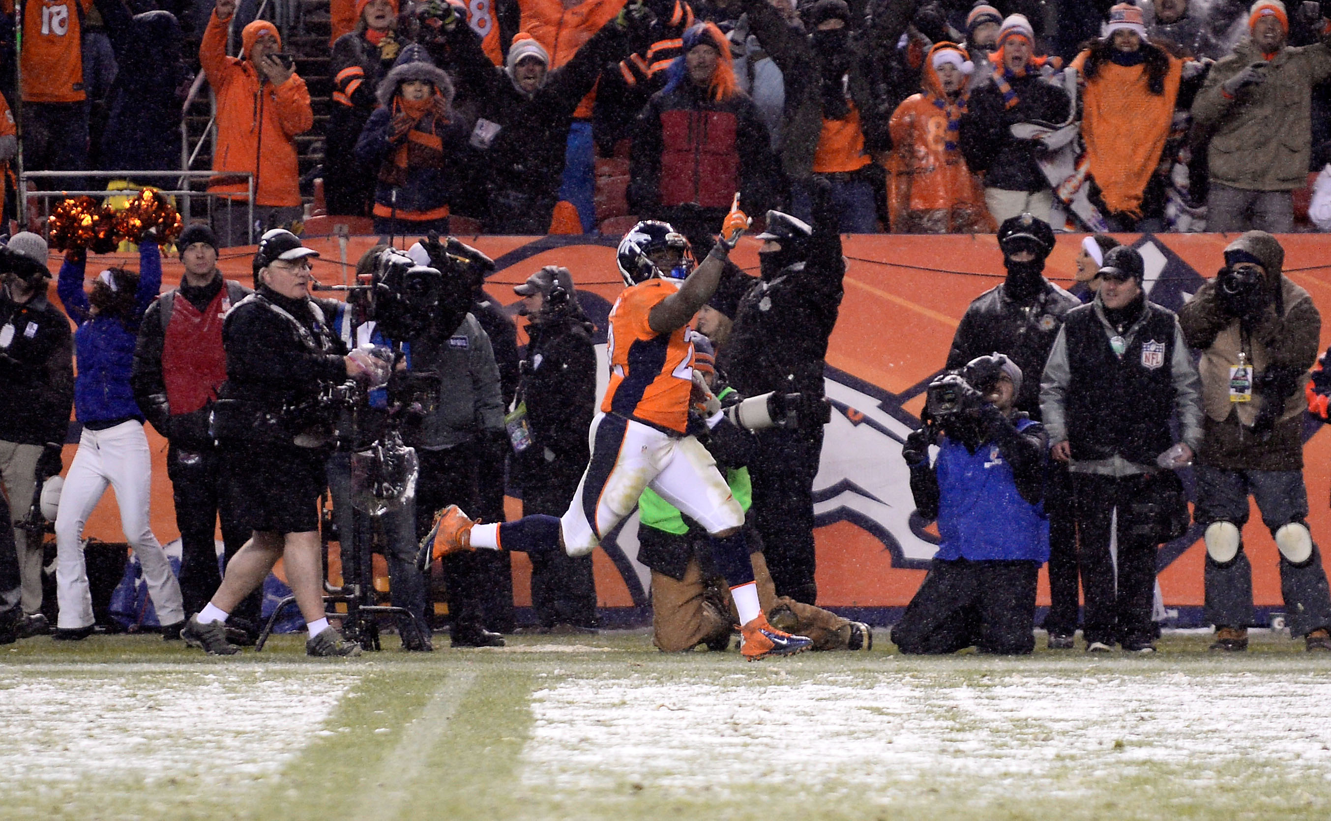 NFL: New England Patriots at Denver Broncos