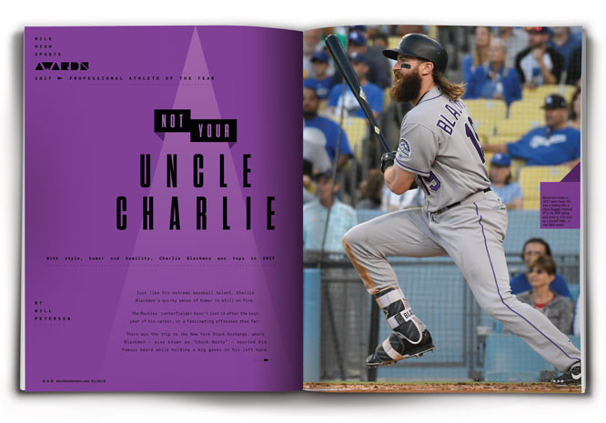 MLB Stories - Charlie Blackmon career timeline