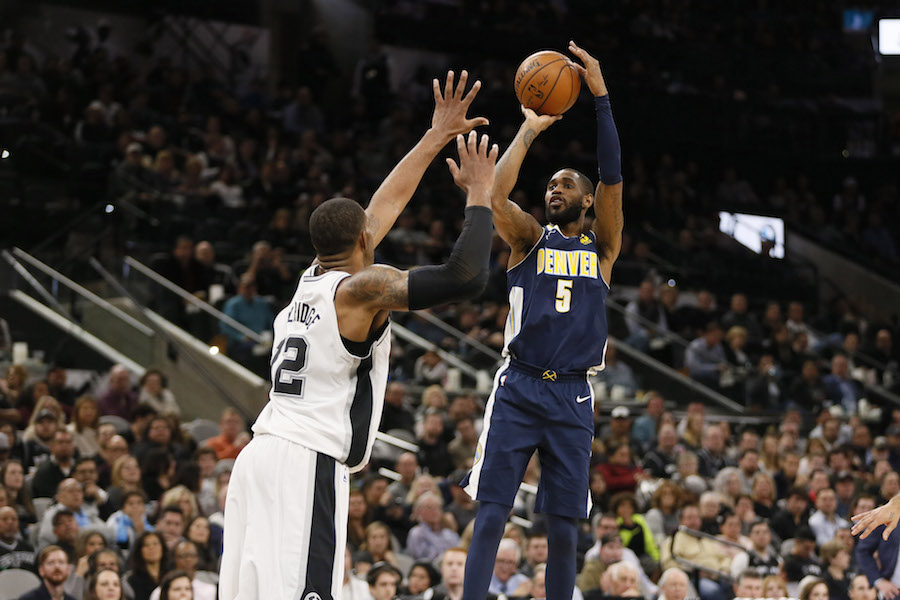 NBA: Denver Nuggets at San Antonio Spurs