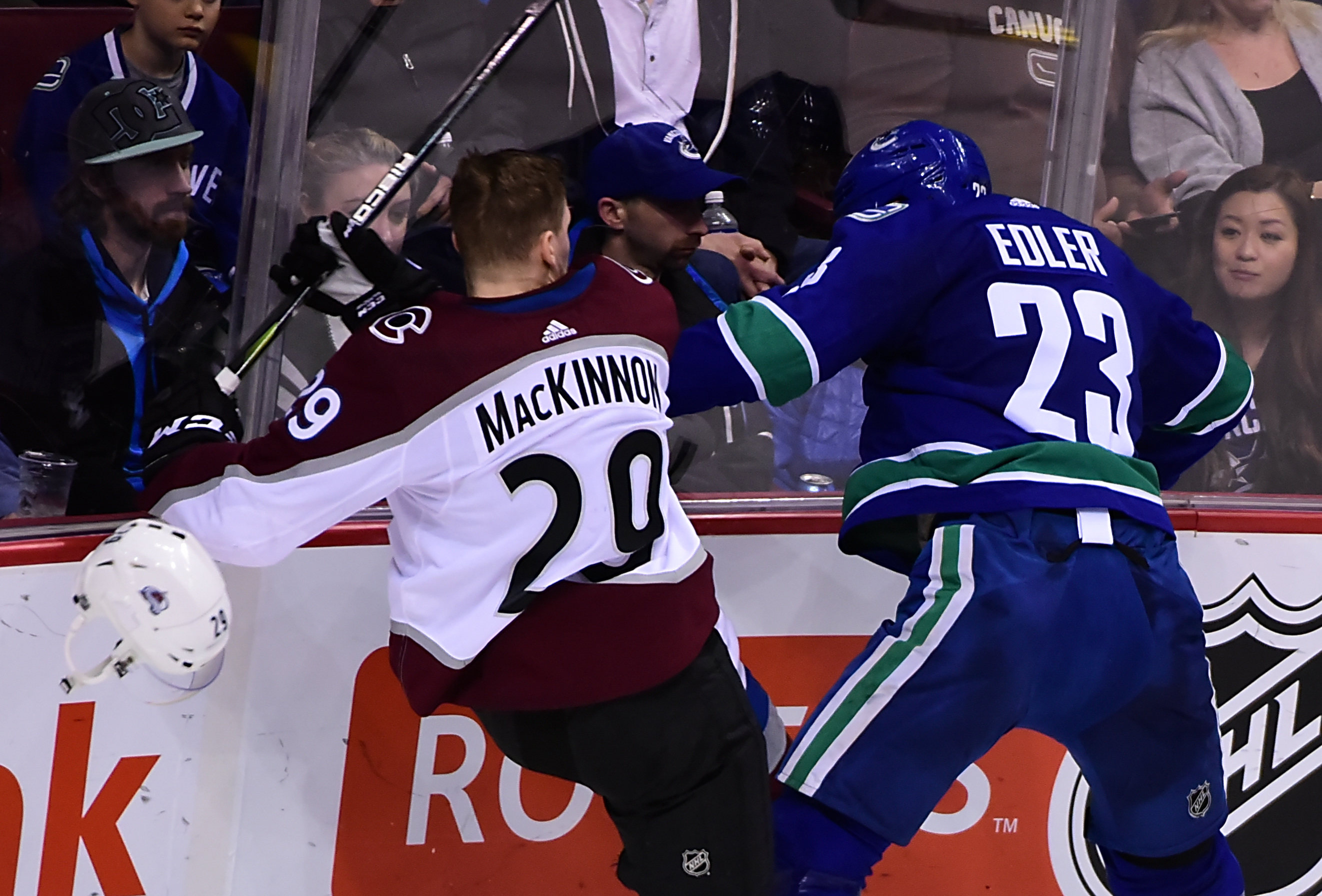 NHL: Colorado Avalanche at Vancouver Canucks