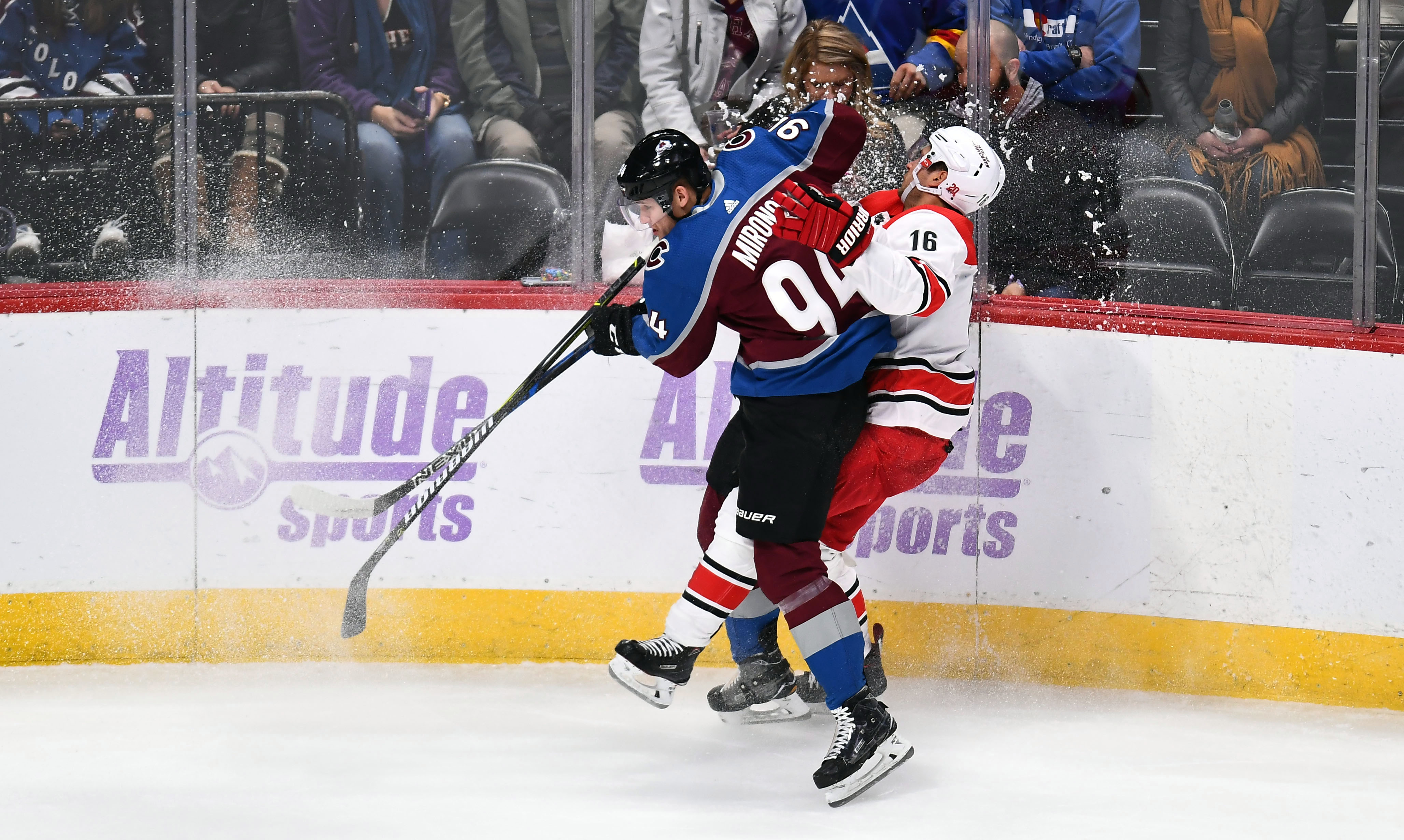 NHL: Carolina Hurricanes at Colorado Avalanche