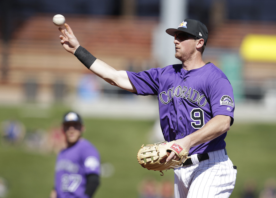 MLB: Spring Training-Los Angeles Angels at Colorado Rockies