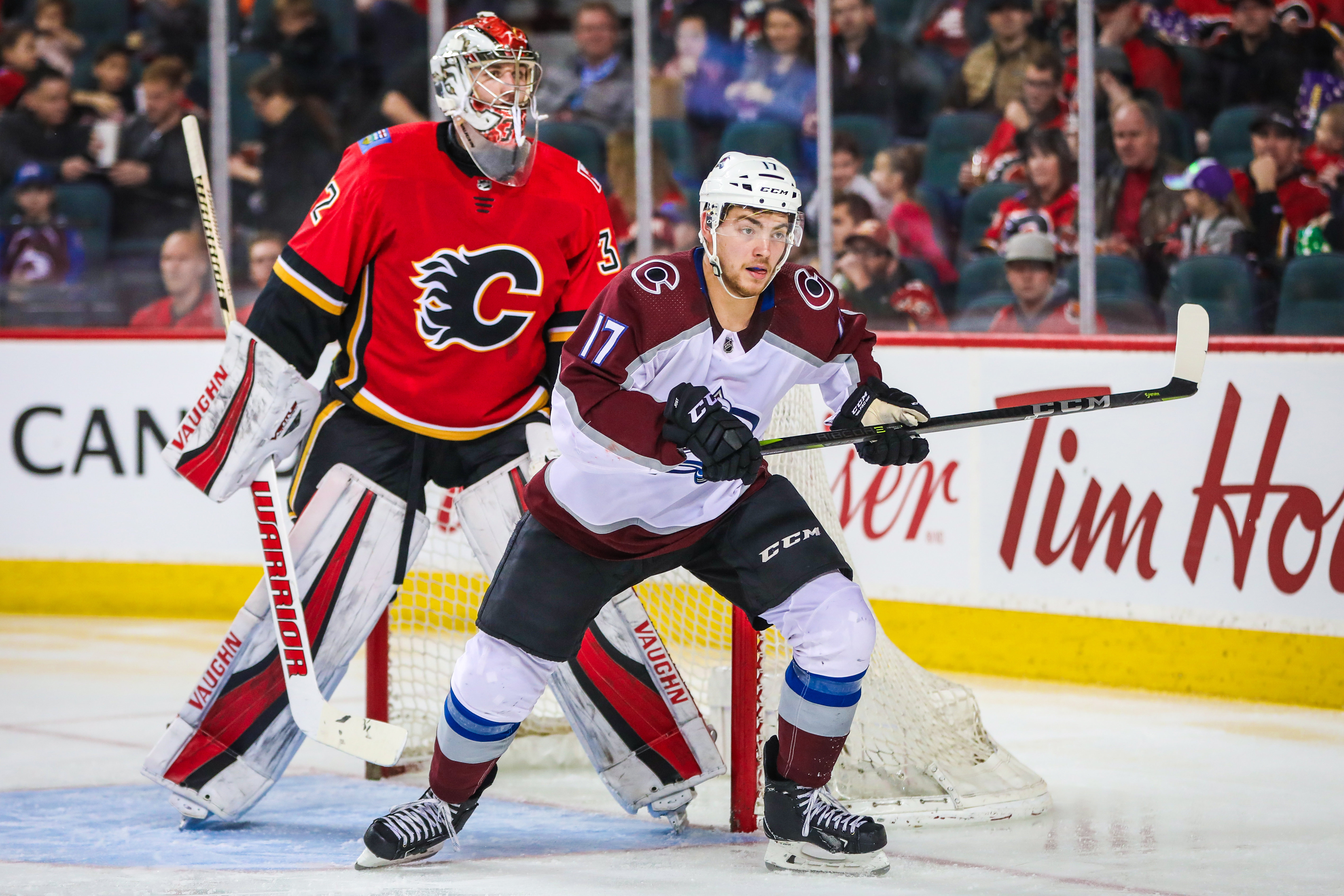 NHL: Colorado Avalanche at Calgary Flames