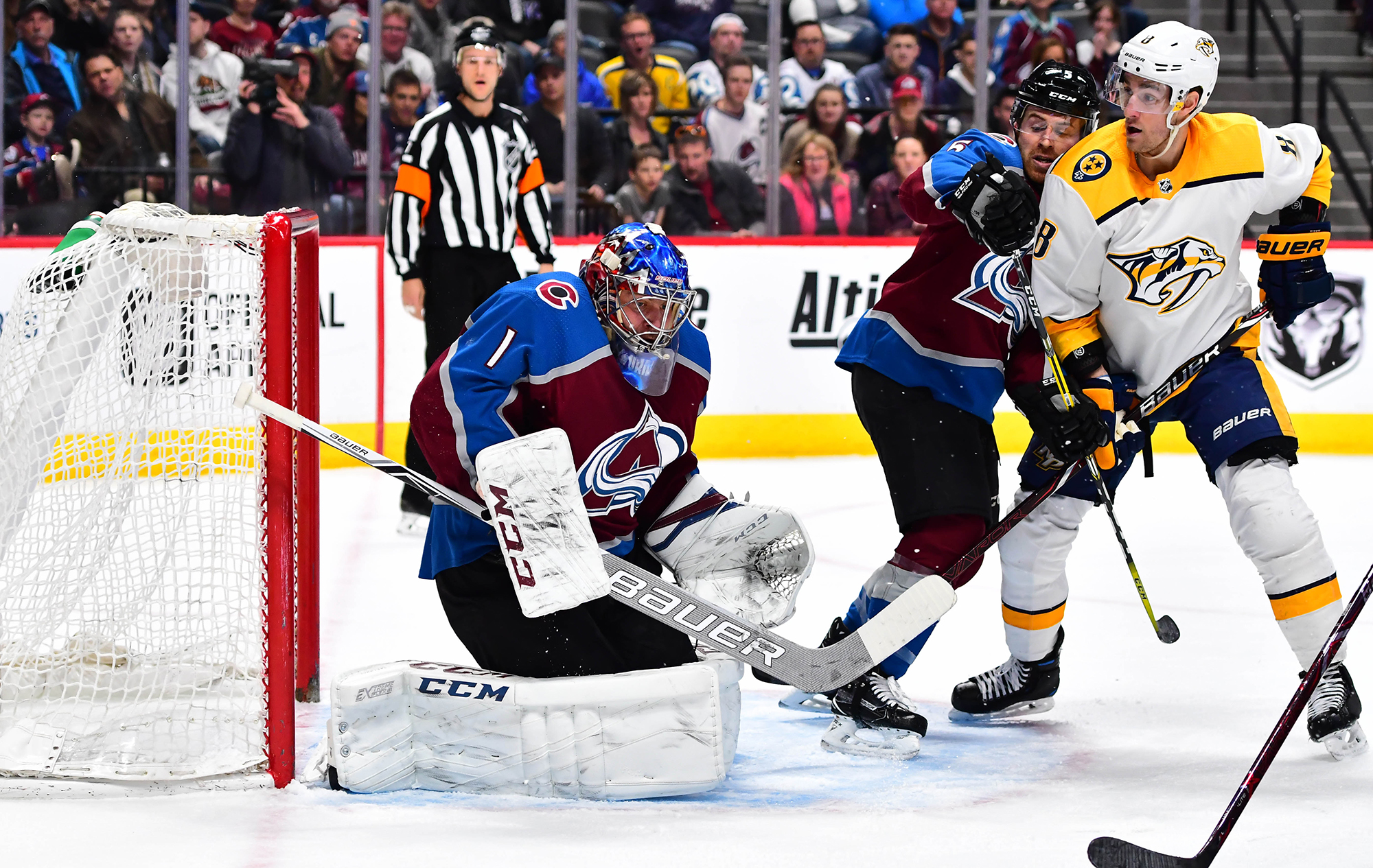 NHL: Nashville Predators at Colorado Avalanche