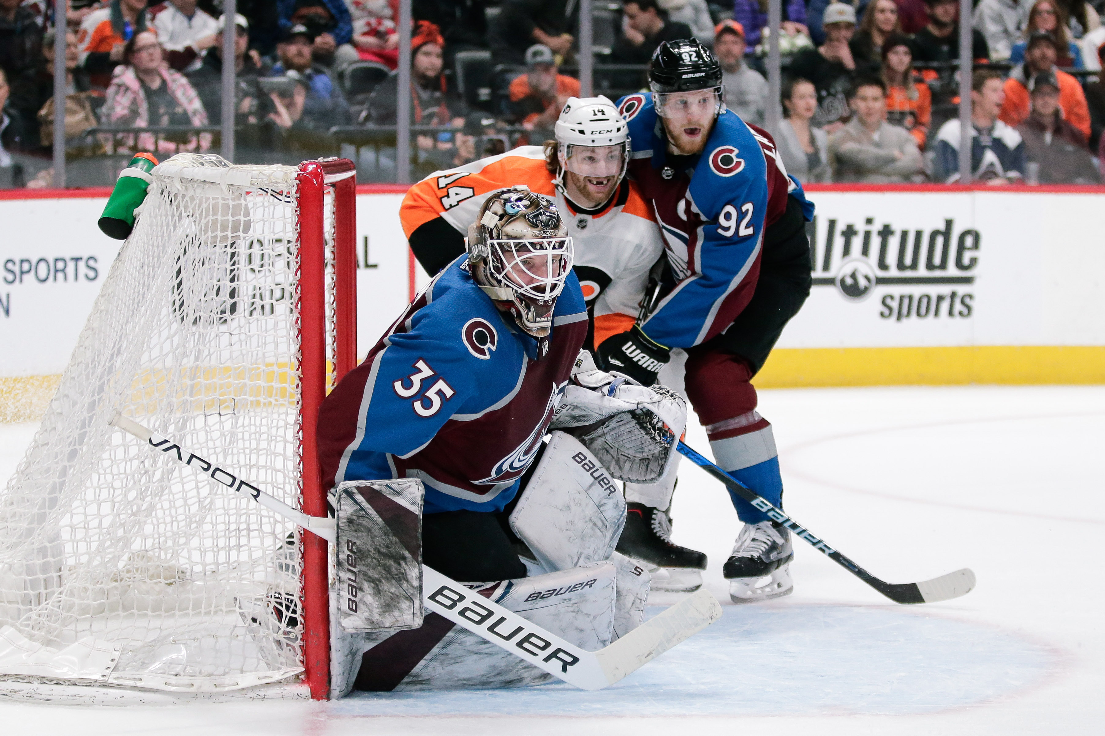 NHL: Philadelphia Flyers at Colorado Avalanche