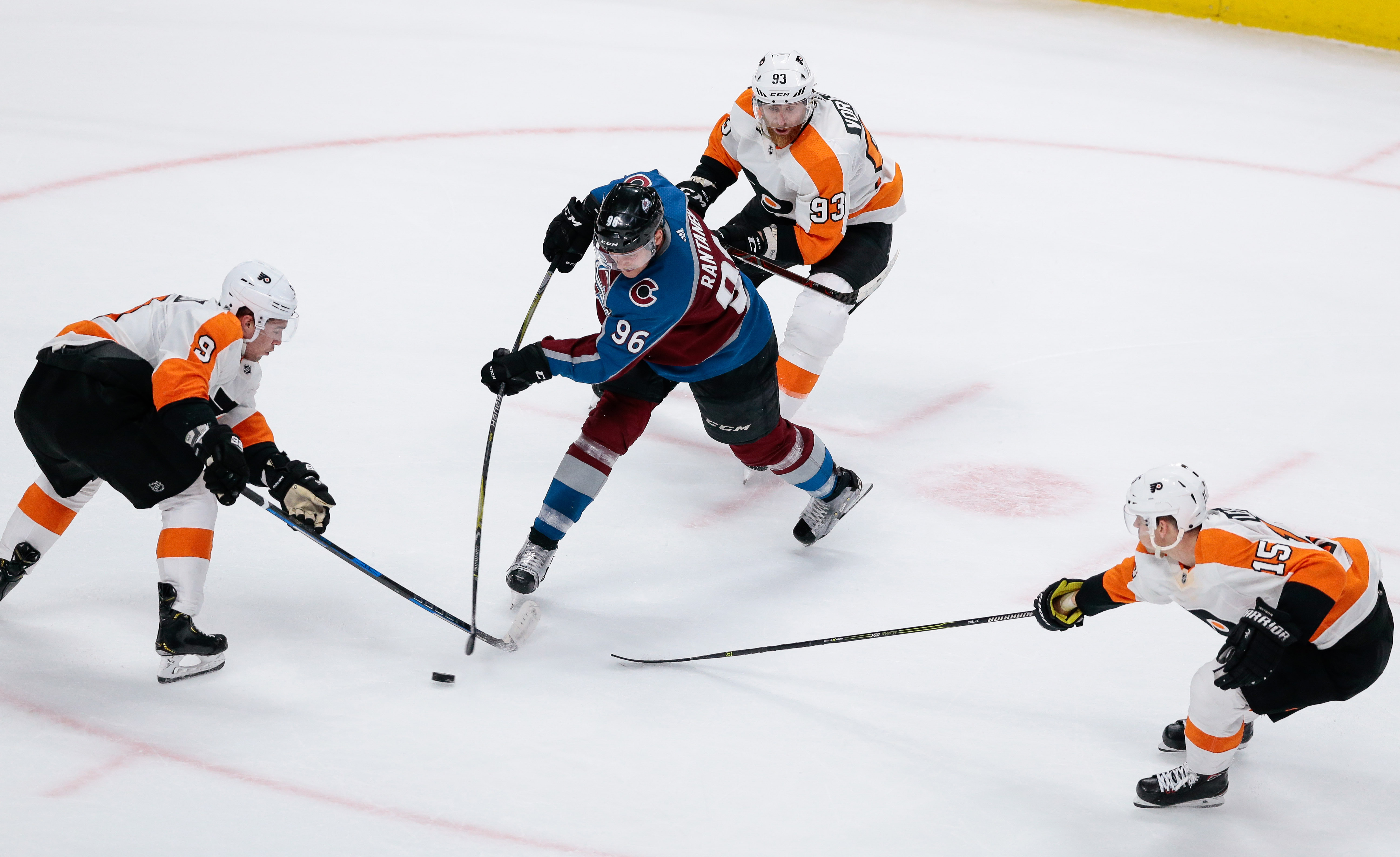 NHL: Philadelphia Flyers at Colorado Avalanche