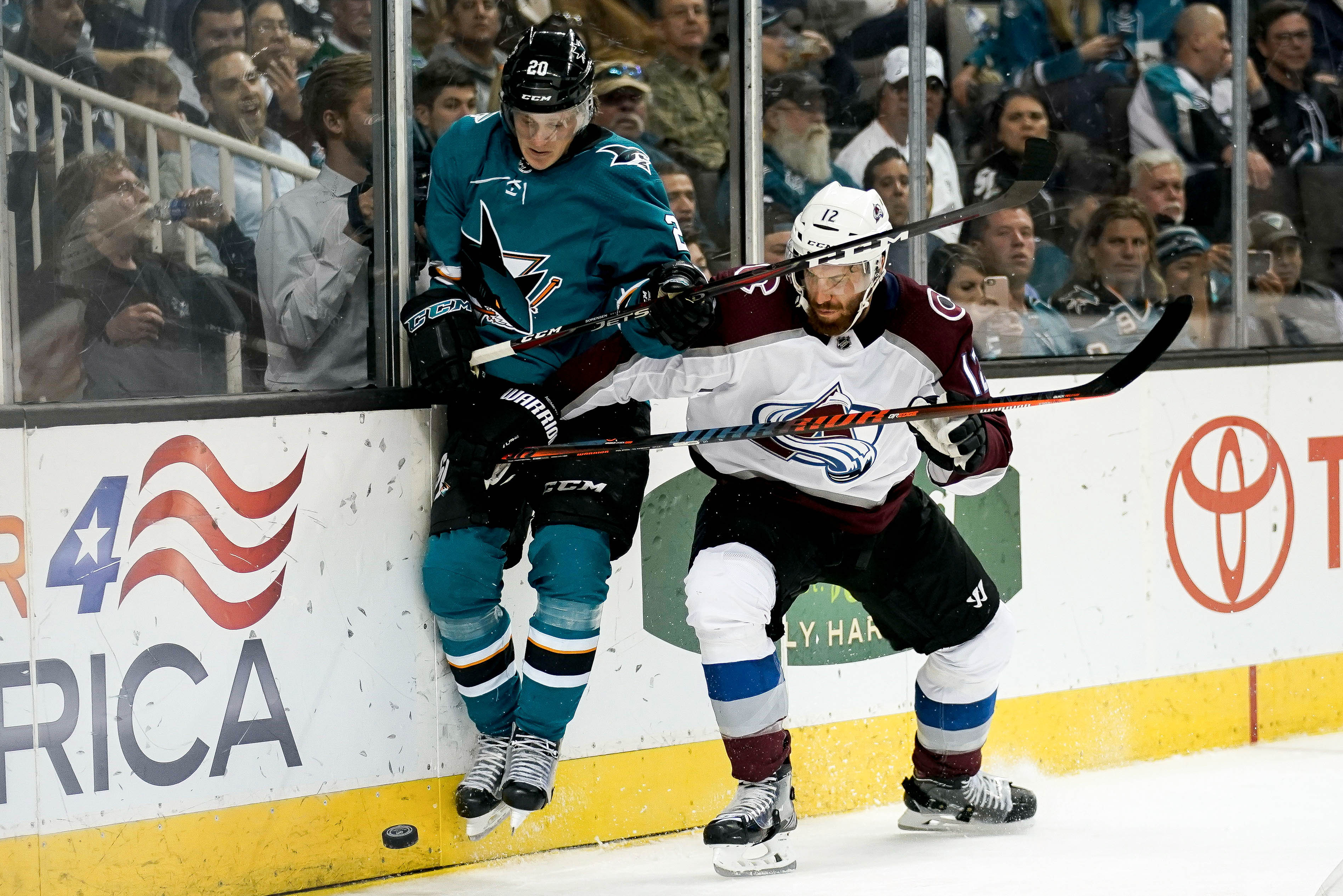 NHL: Colorado Avalanche at San Jose Sharks