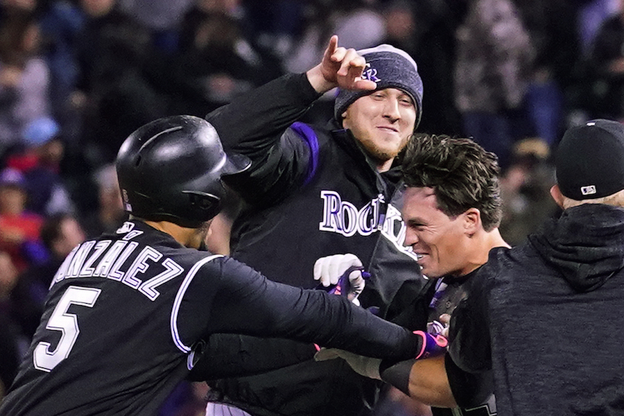 MLB: Atlanta Braves at Colorado Rockies