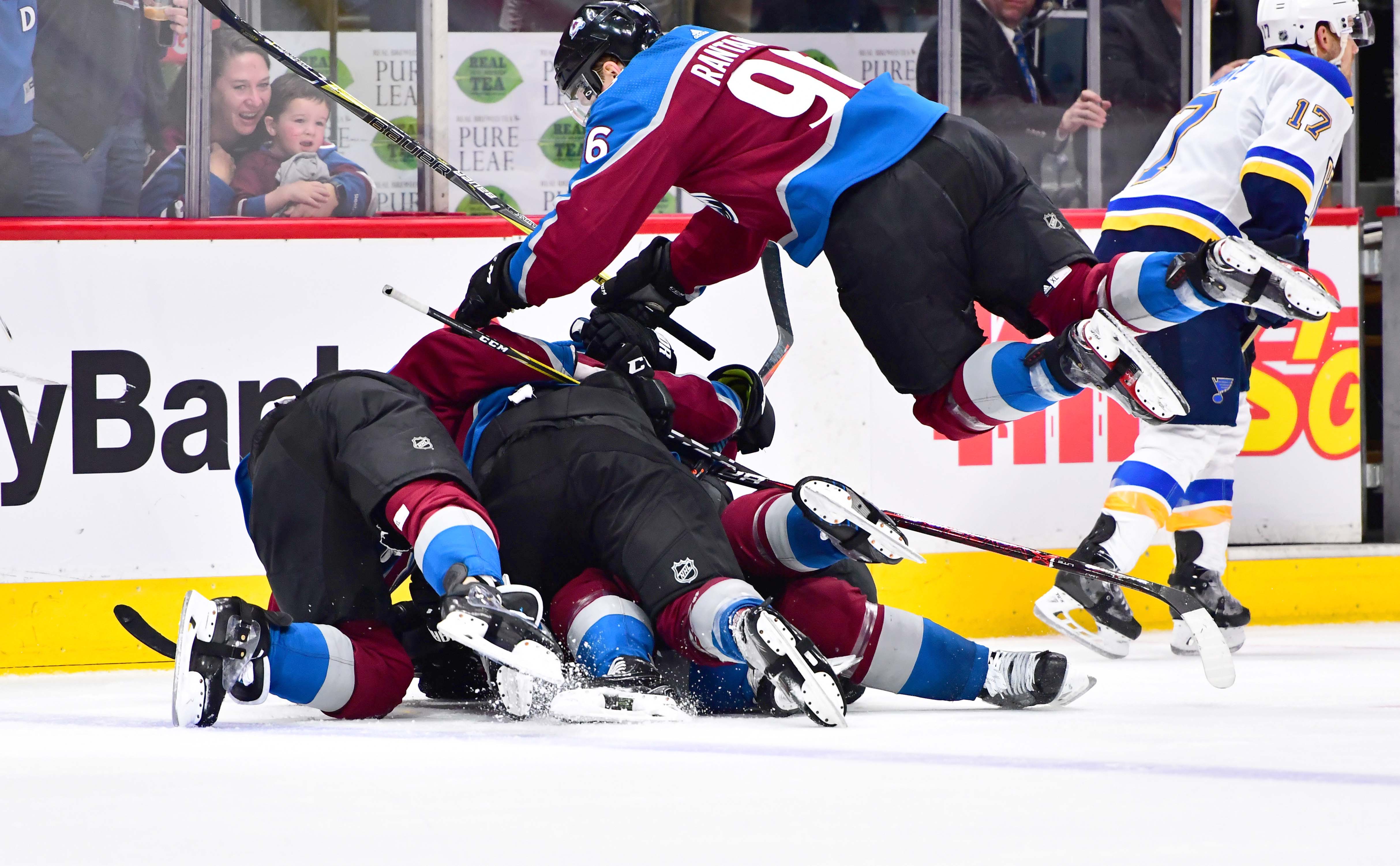 NHL: St. Louis Blues at Colorado Avalanche