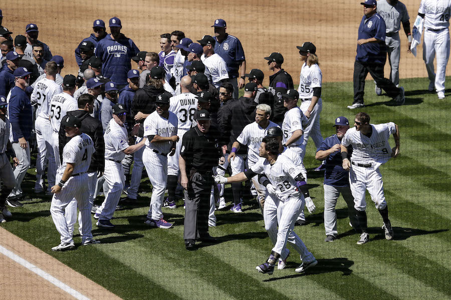 MLB: San Diego Padres at Colorado Rockies