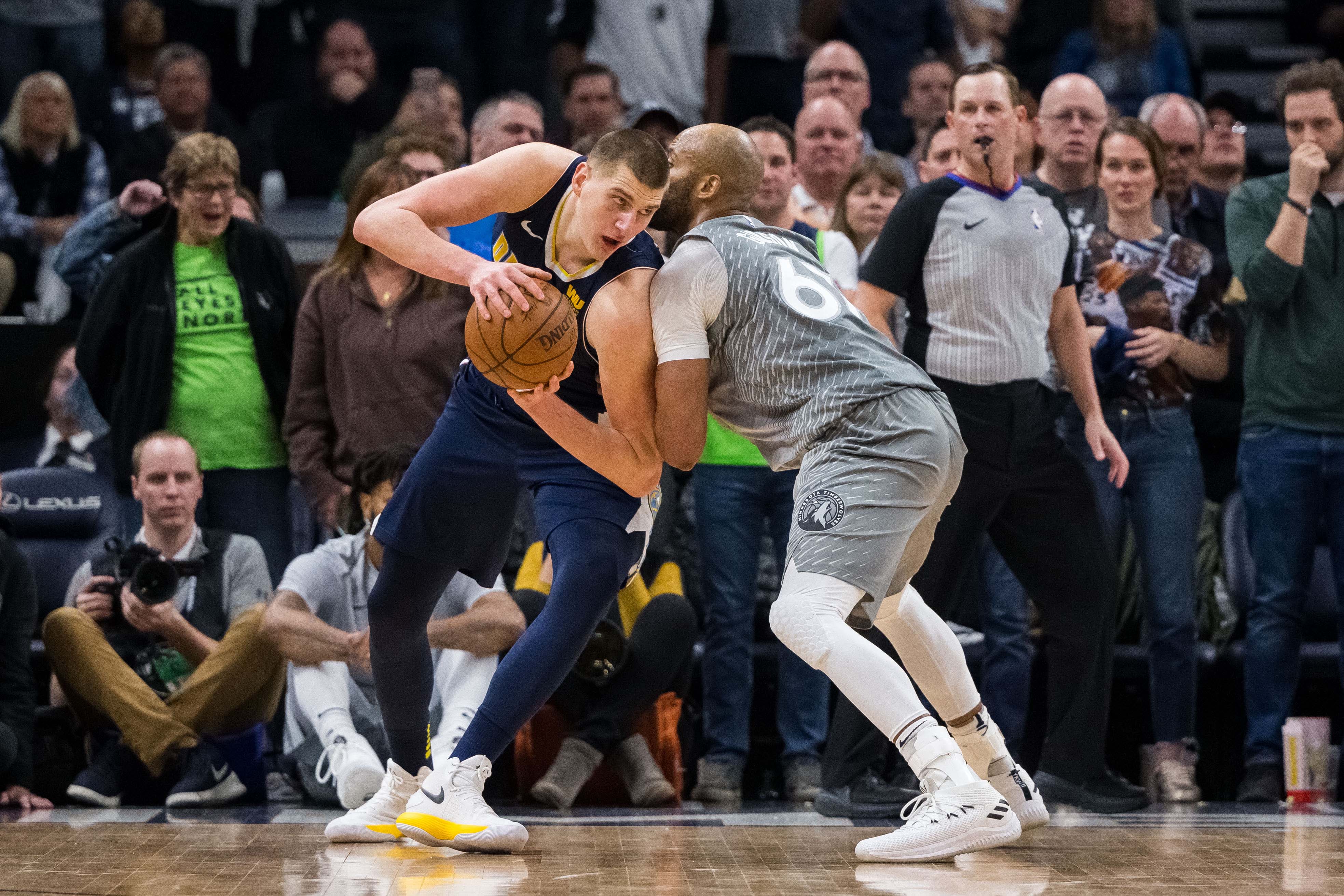 NBA: Denver Nuggets at Minnesota Timberwolves
