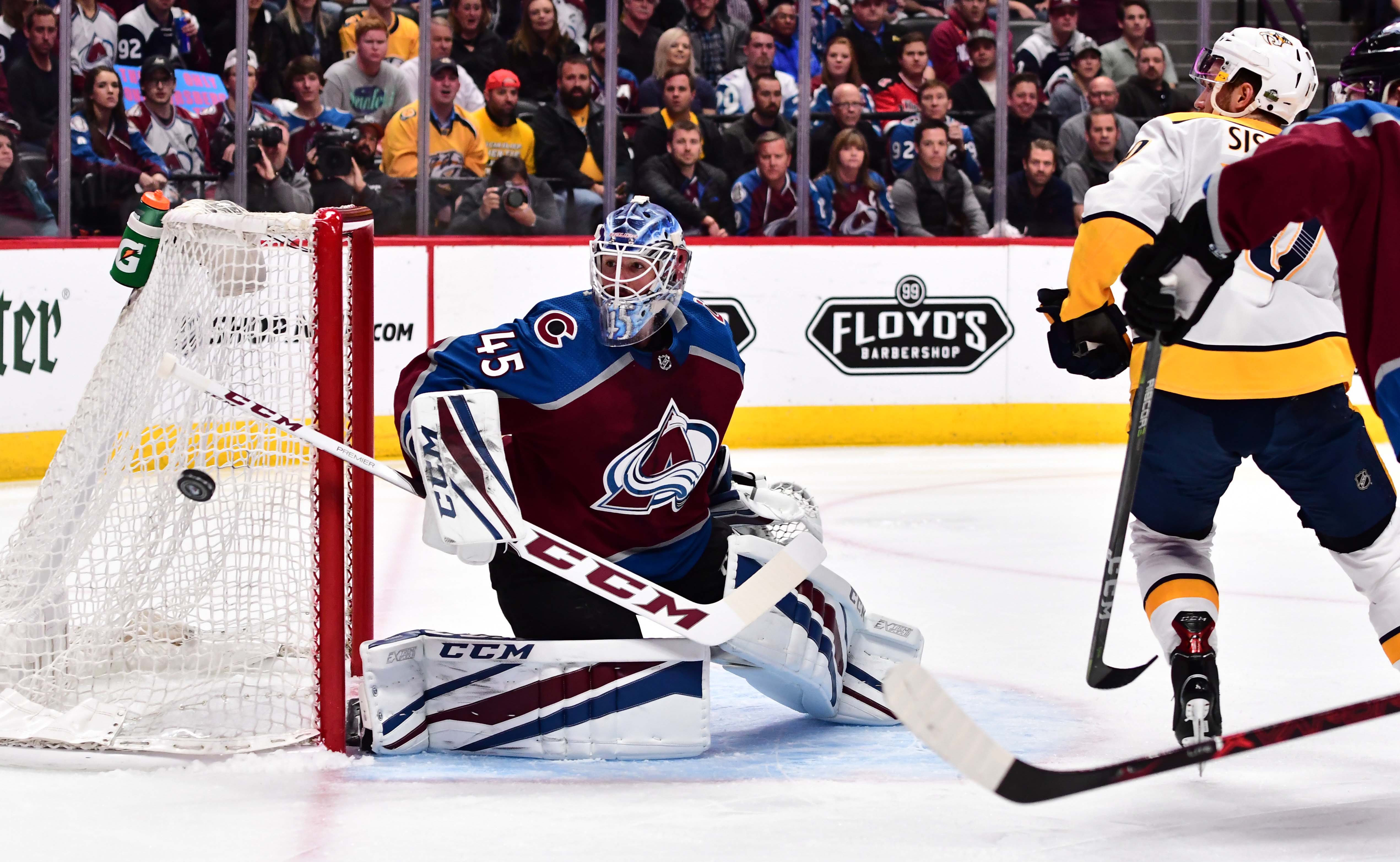 NHL: Stanley Cup Playoffs-Nashville Predators at Colorado Avalanche
