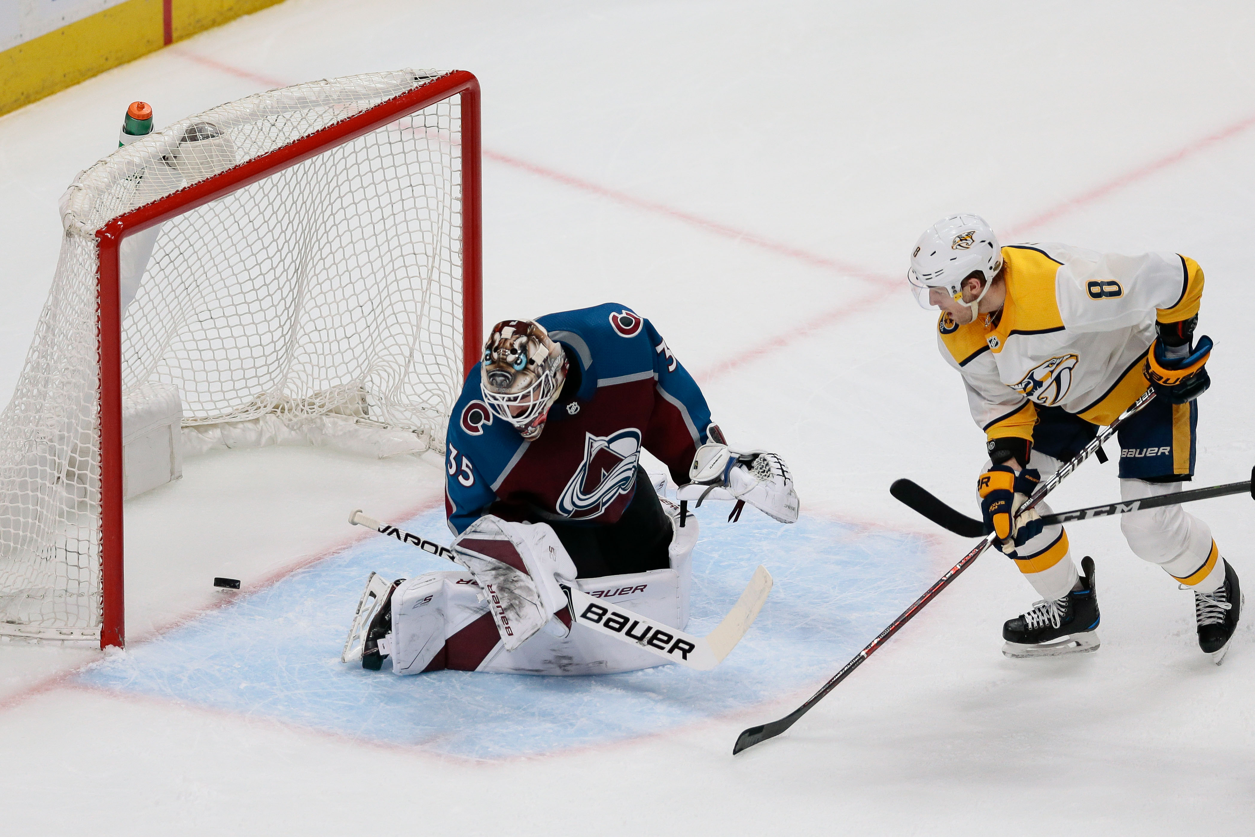 NHL: Stanley Cup Playoffs-Nashville Predators at Colorado Avalanche
