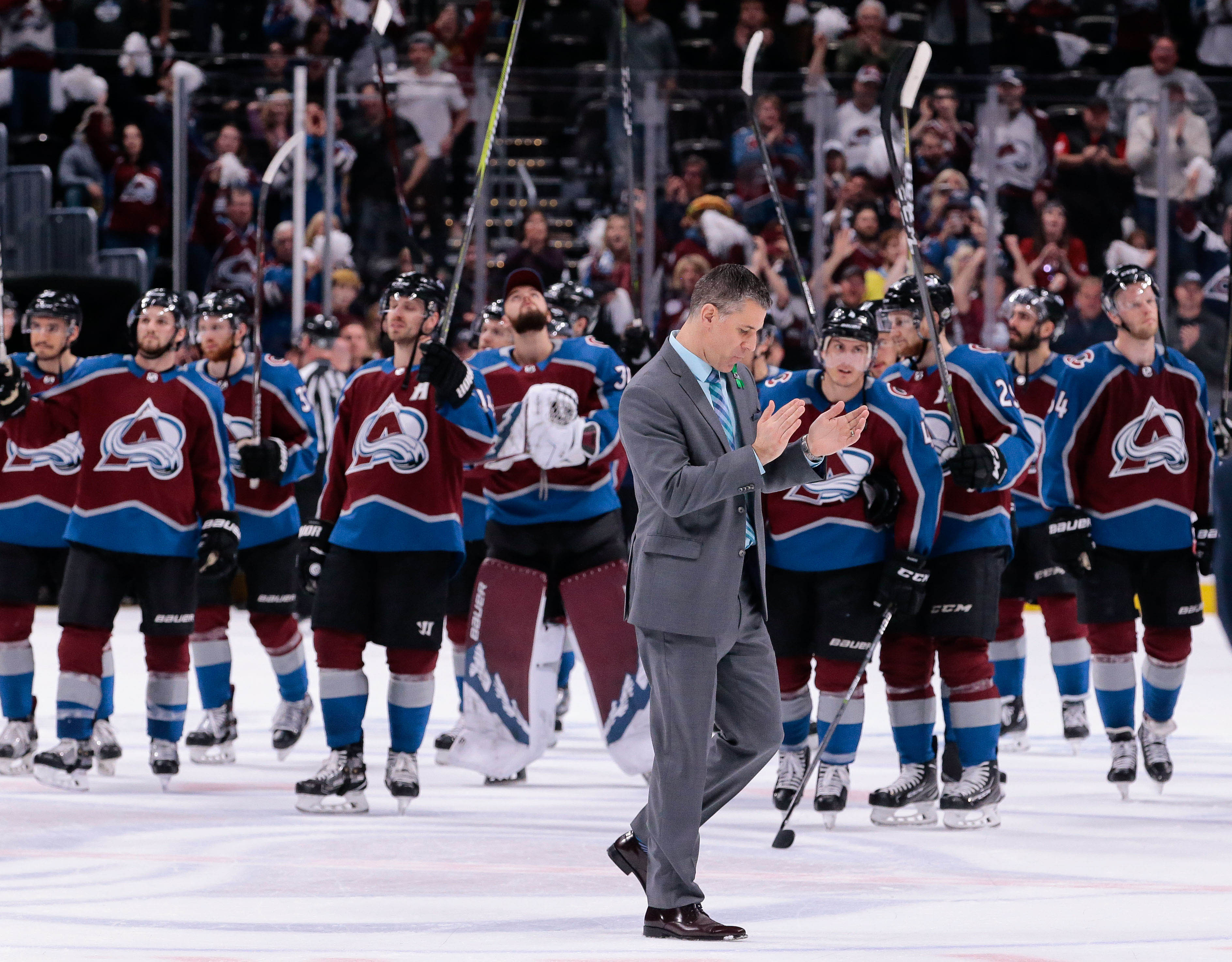 NHL: Stanley Cup Playoffs-Nashville Predators at Colorado Avalanche