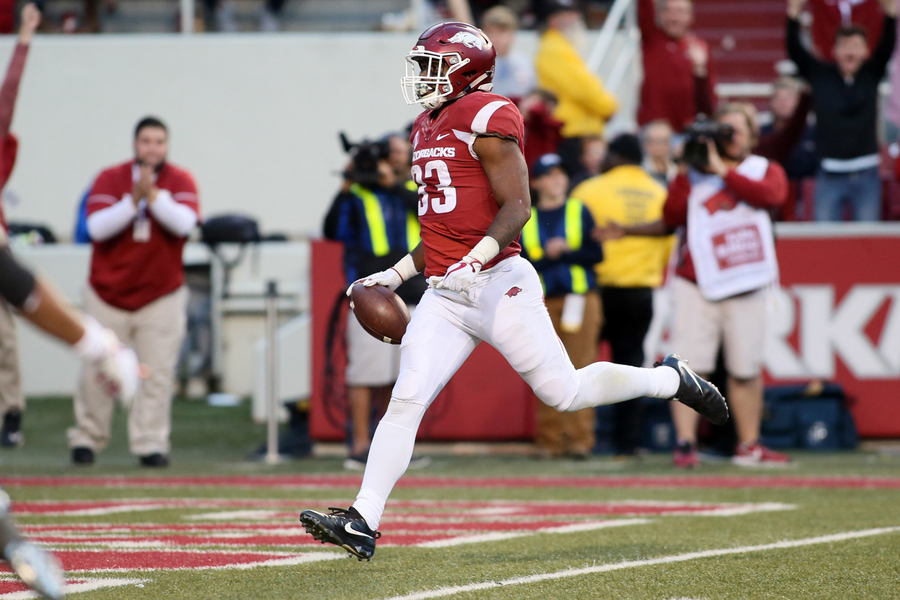NCAA Football: Missouri at Arkansas