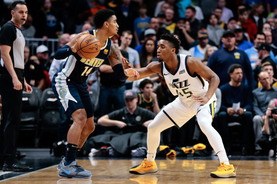 Donovan Mitchell drafted 13th overall by the Denver Nuggets