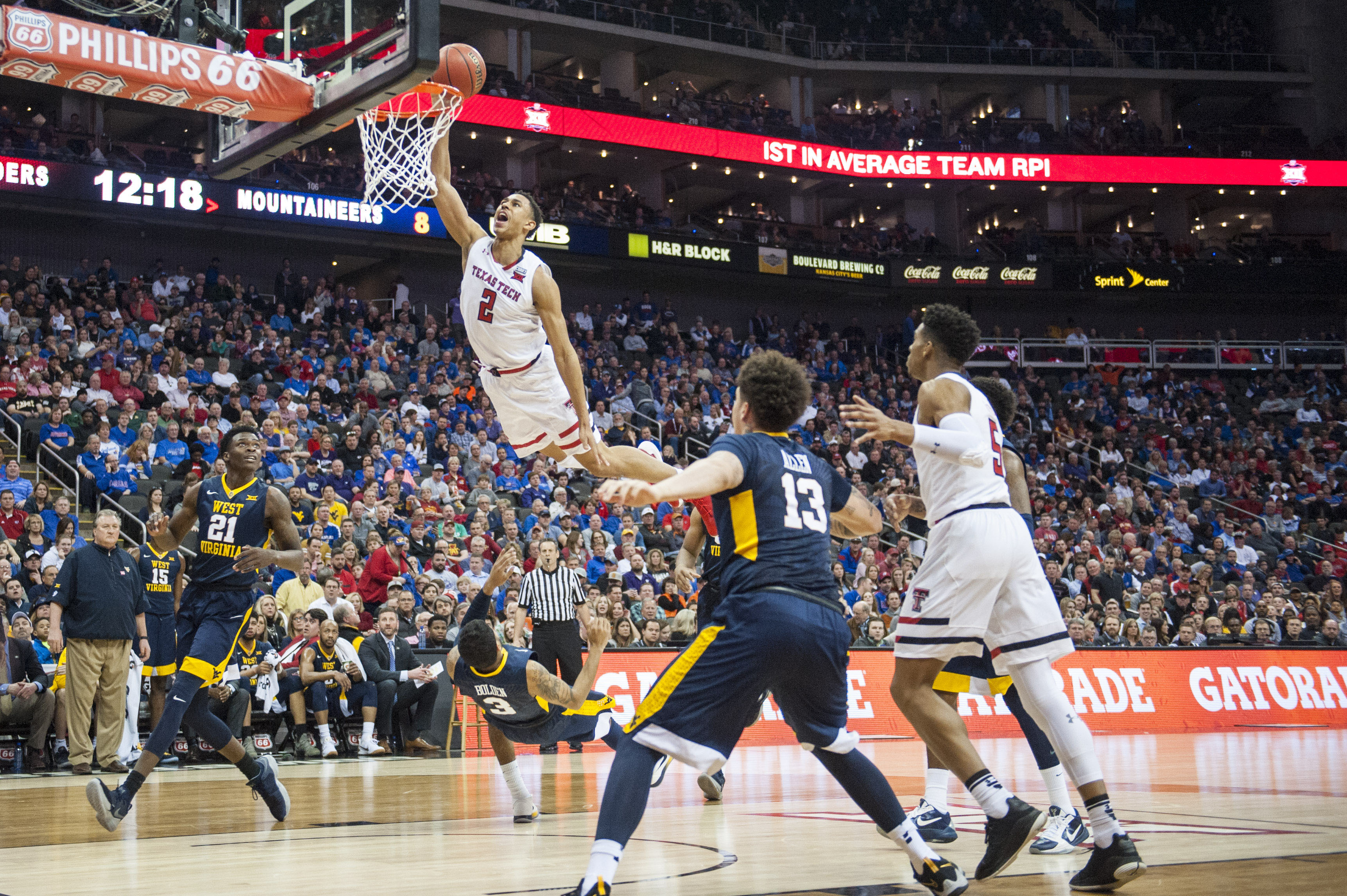 NCAA Basketball: Big 12 Conference Tournament-Texas Tech v West Virginia