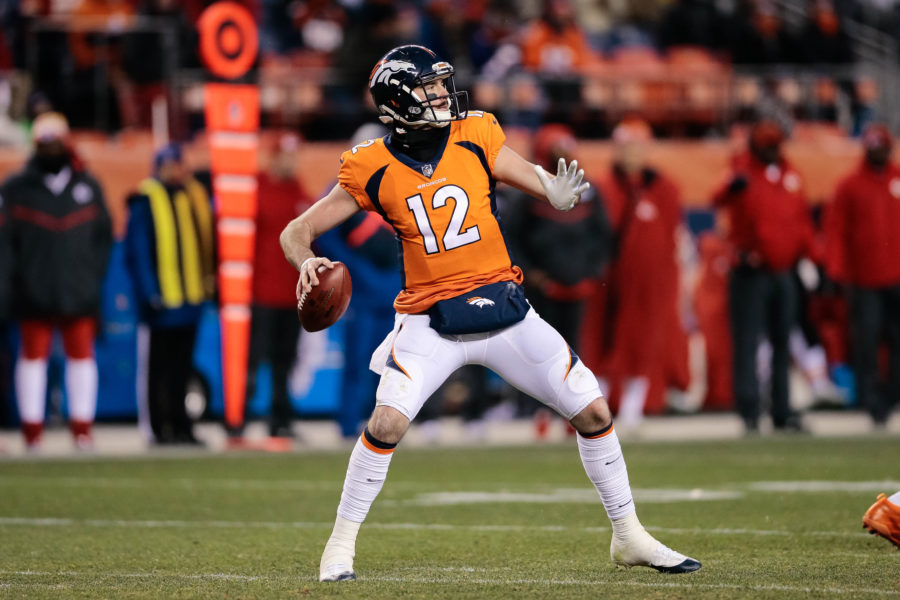 Kansas City Chiefs likely facing Paxton Lynch in Denver this weekend