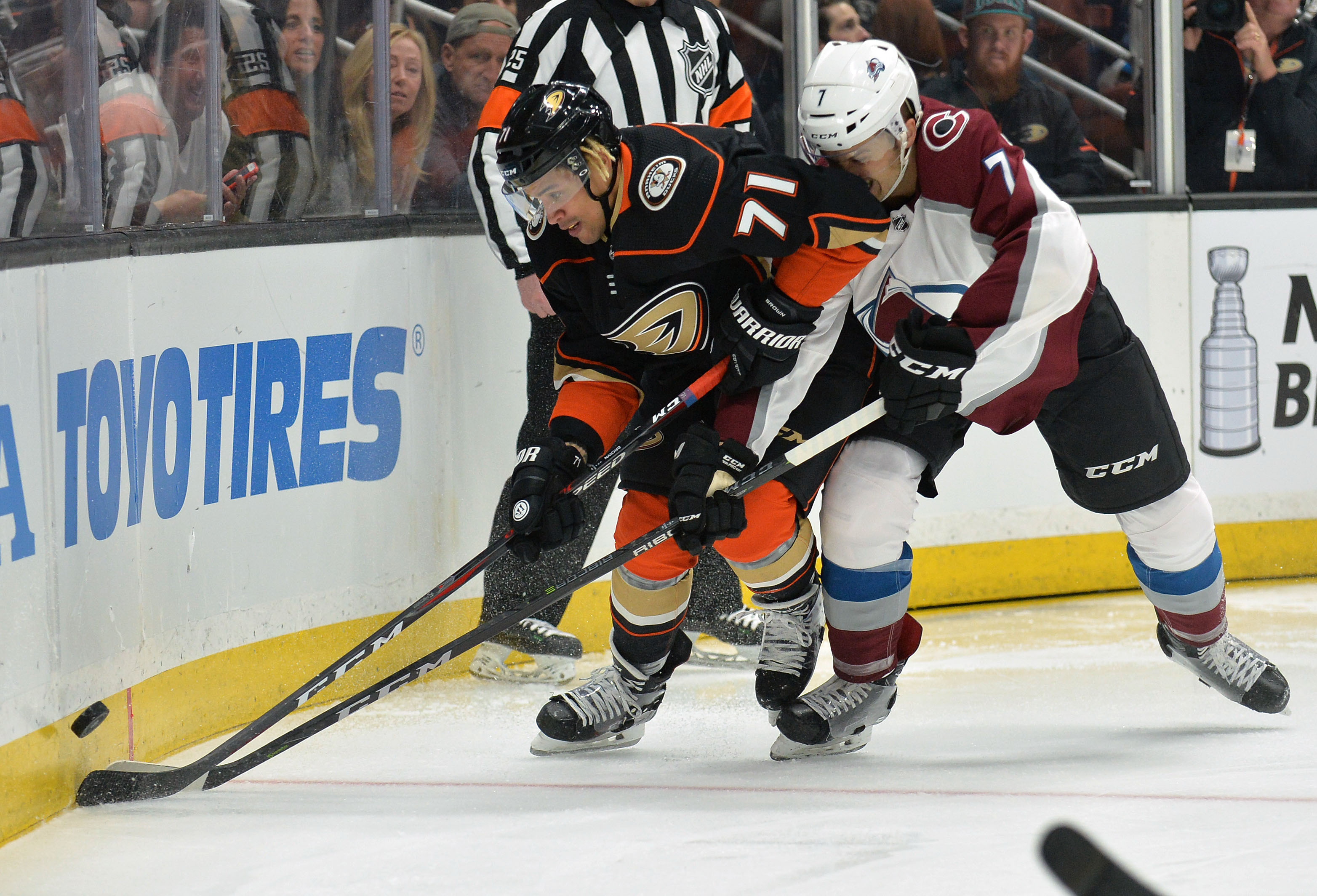 NHL: Colorado Avalanche at Anaheim Ducks