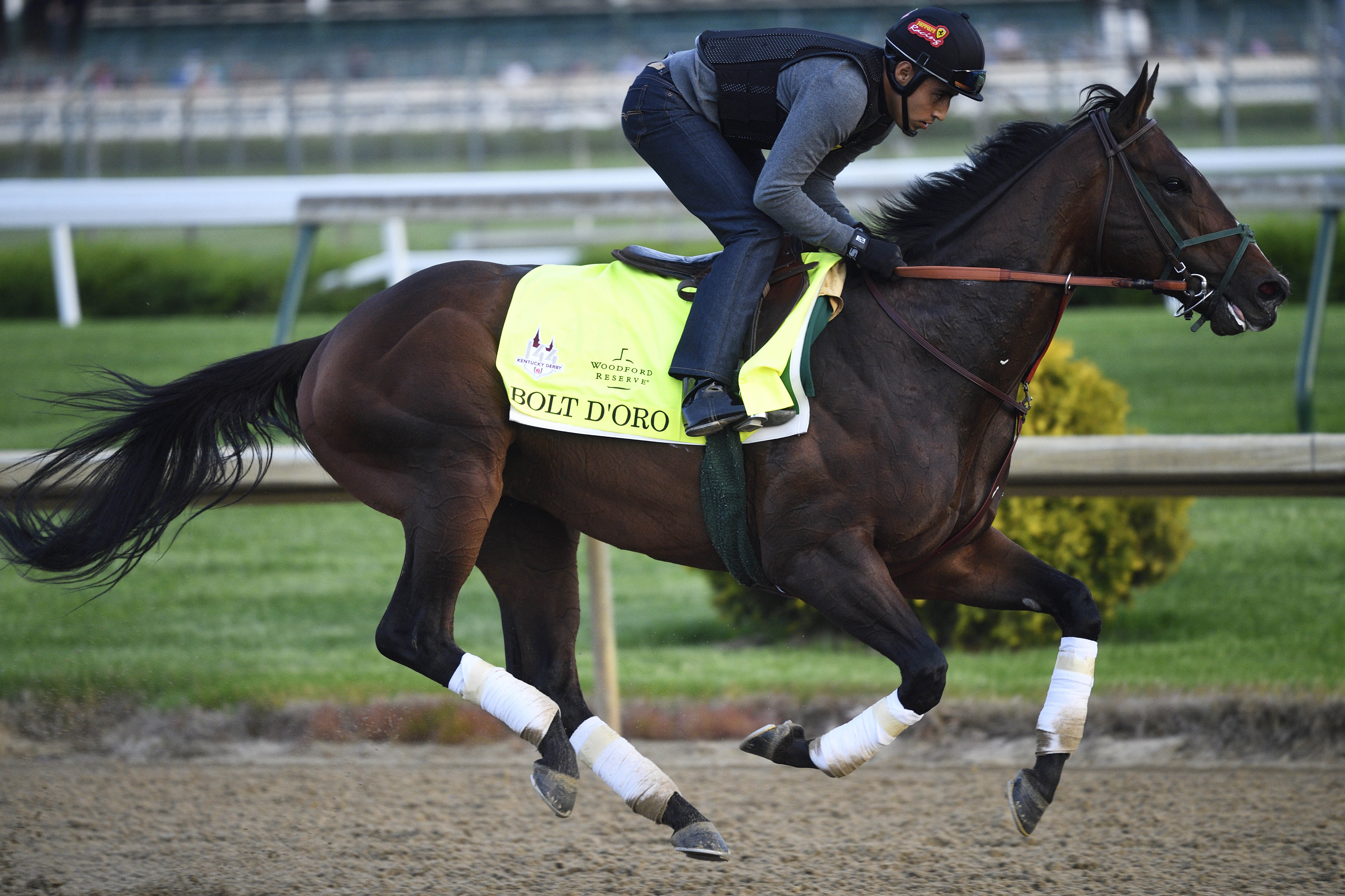 Horse Racing: Kentucky Derby-Workouts