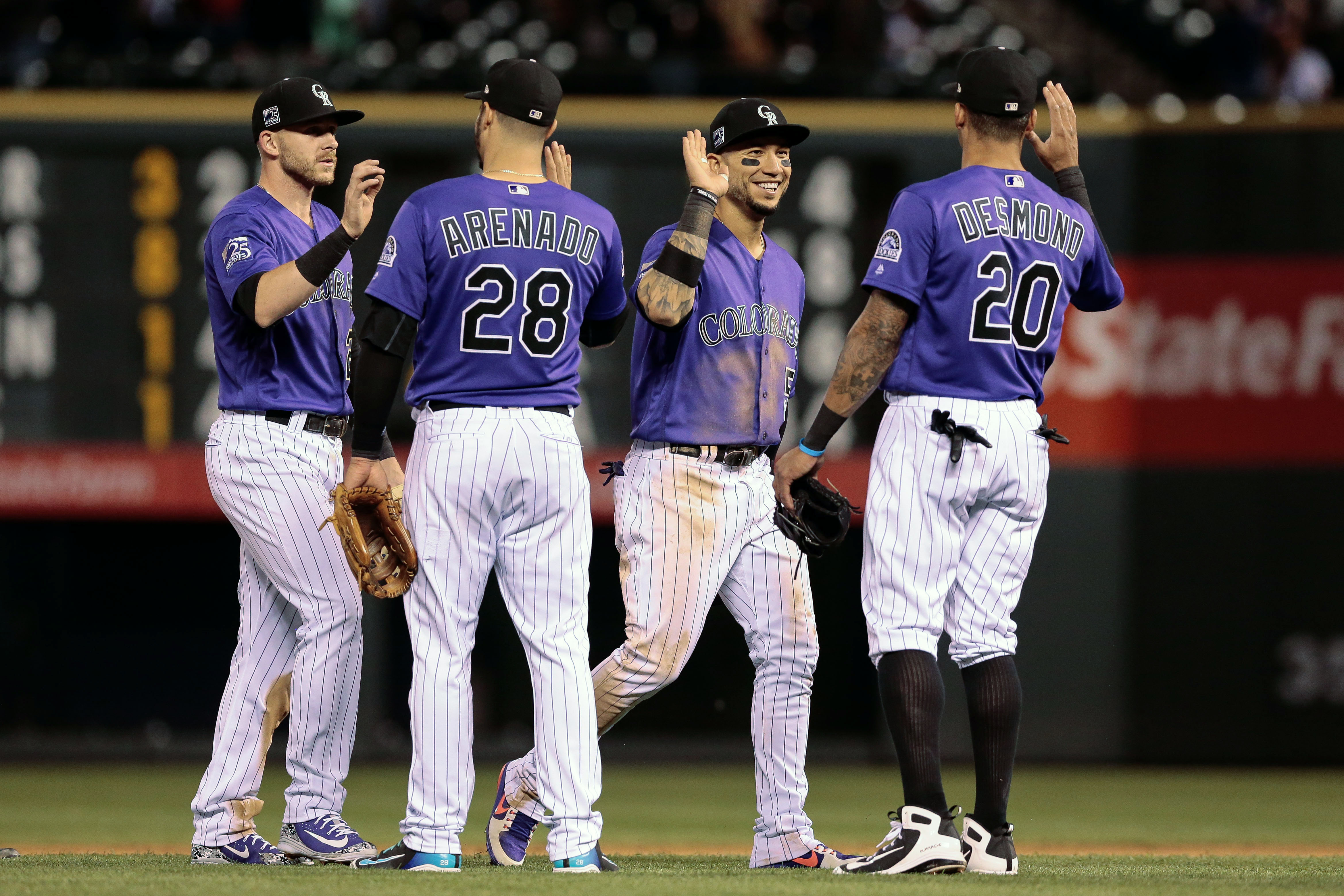 MLB: San Francisco Giants at Colorado Rockies
