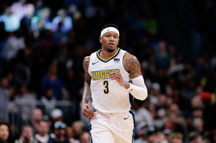 Denver Nuggets guard Torrey Craig (3) in the first quarter against the Milwaukee Bucks at the Pepsi Center.
