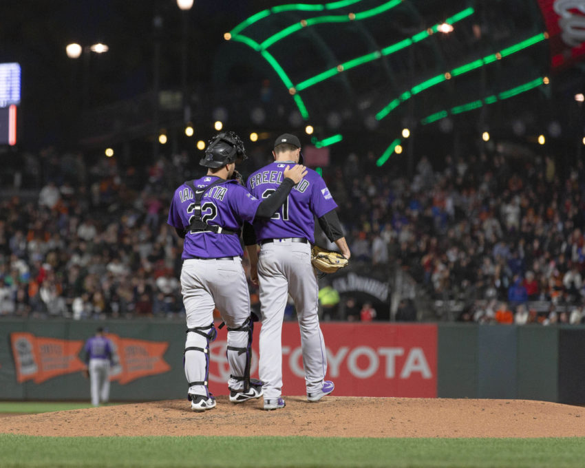 Rockies Kyle Freeland's season ends before loss to Giants, Colorado Rockies