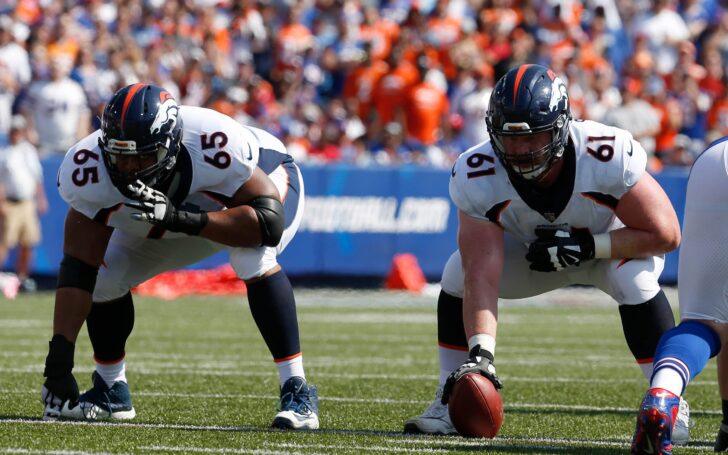 Ronald Leary (left) and Matt Paradis (right) were the two best offensive linemen for the Broncos in 2017. They need to lead Denver's o-line to gel this year if the Broncos want to make the playoffs again.