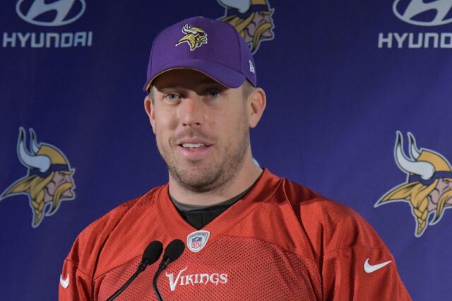 Case Keenum. Credit: Kirby Lee, USA TODAY Sports.