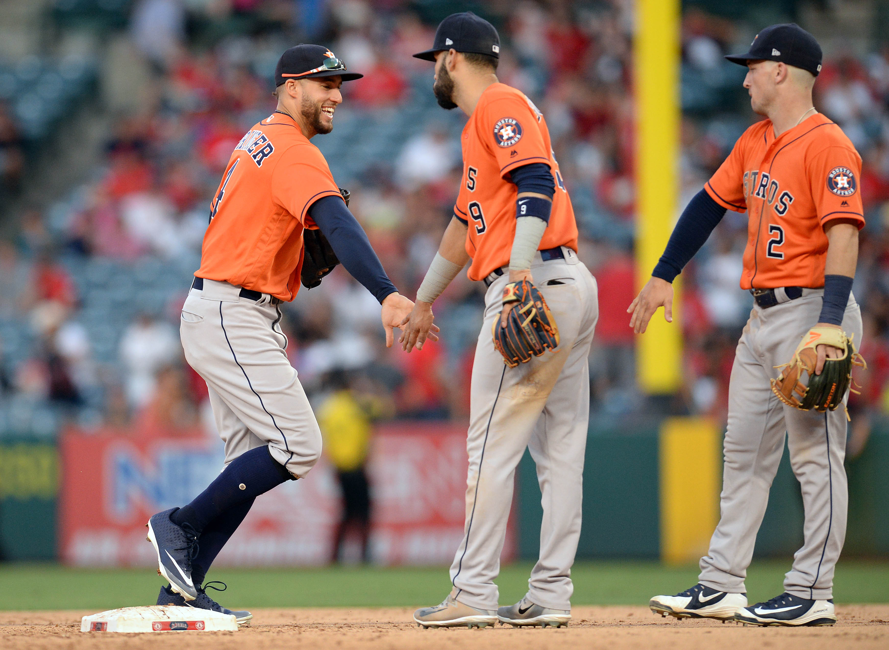 MLB: Houston Astros at Los Angeles Angels