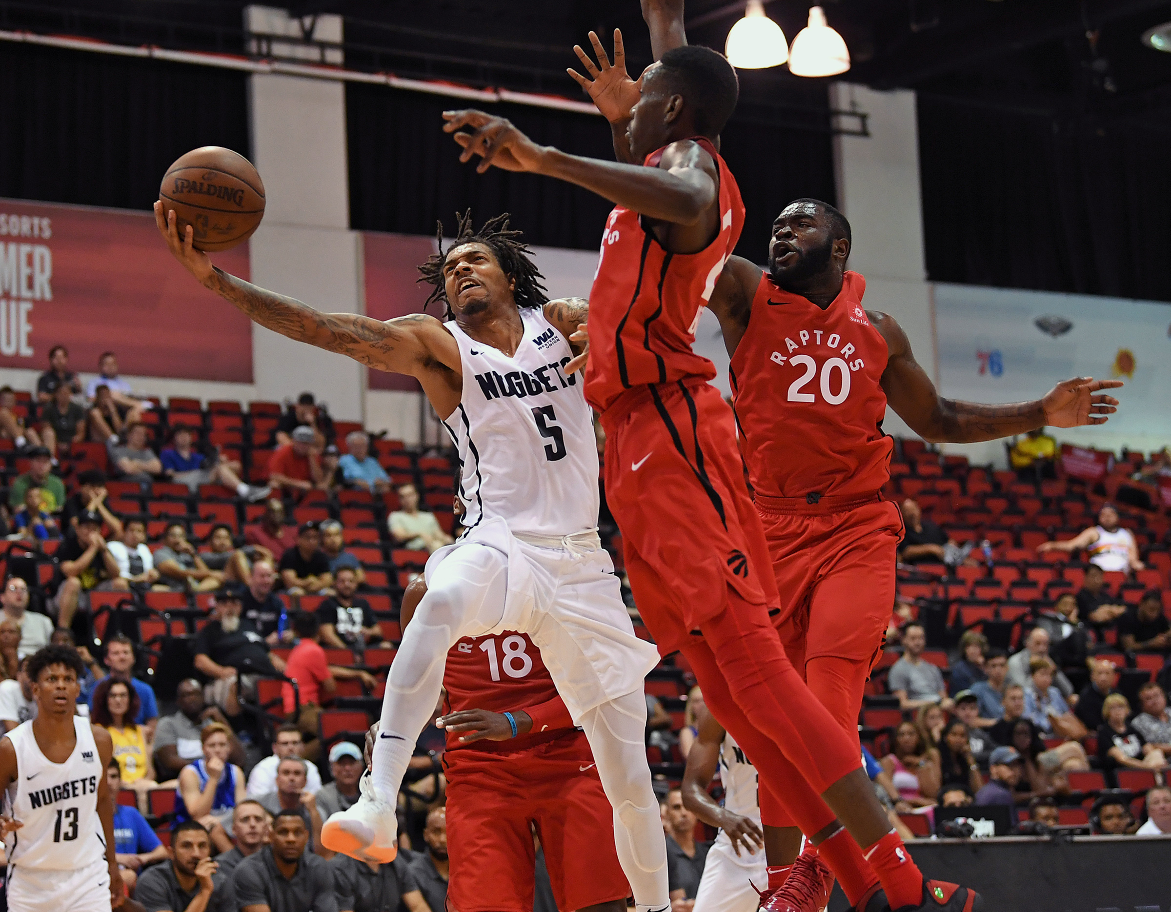 NBA: Summer League-Toronto Raptors at Denver Nuggets