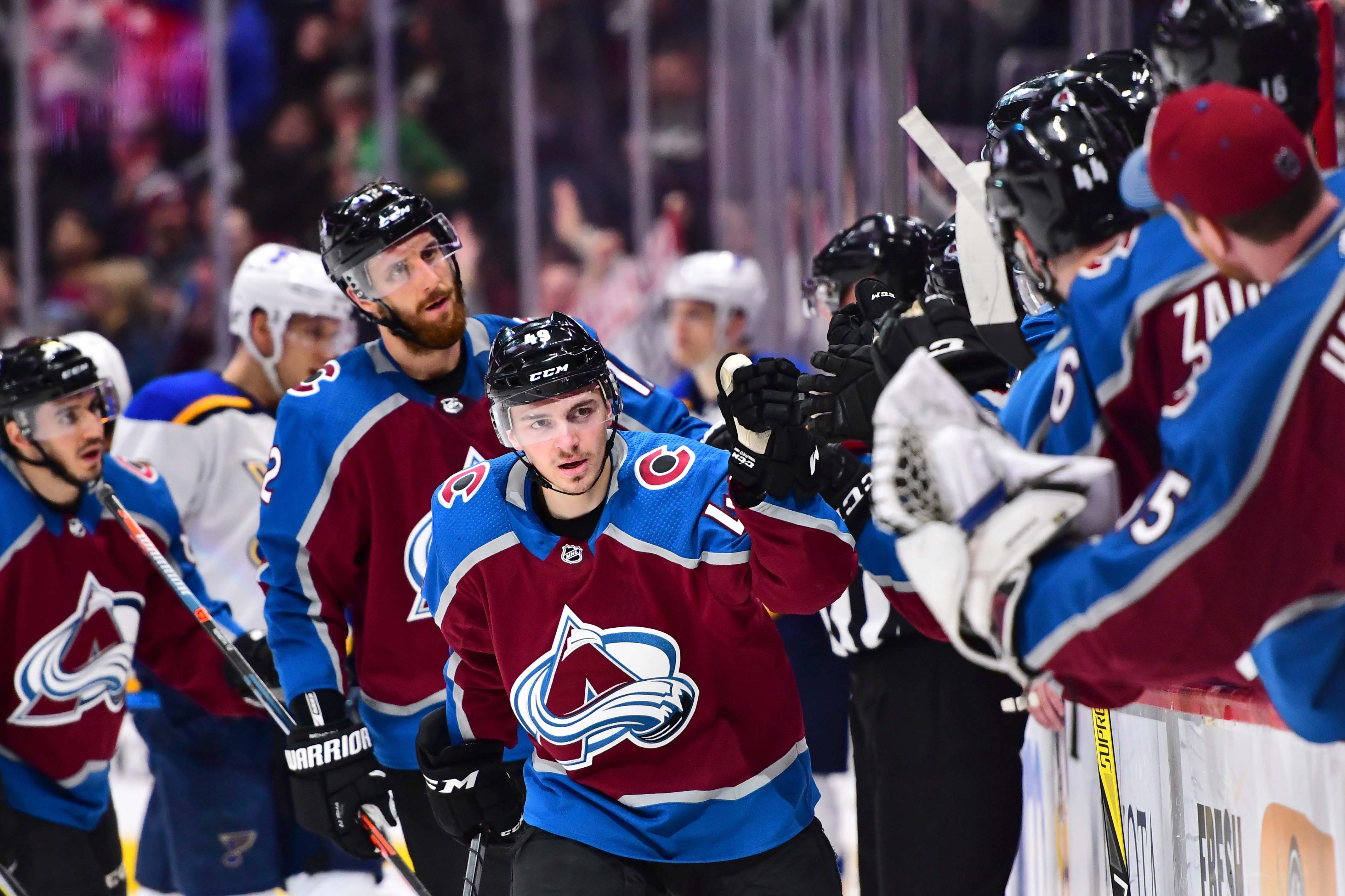 NHL: St. Louis Blues at Colorado Avalanche