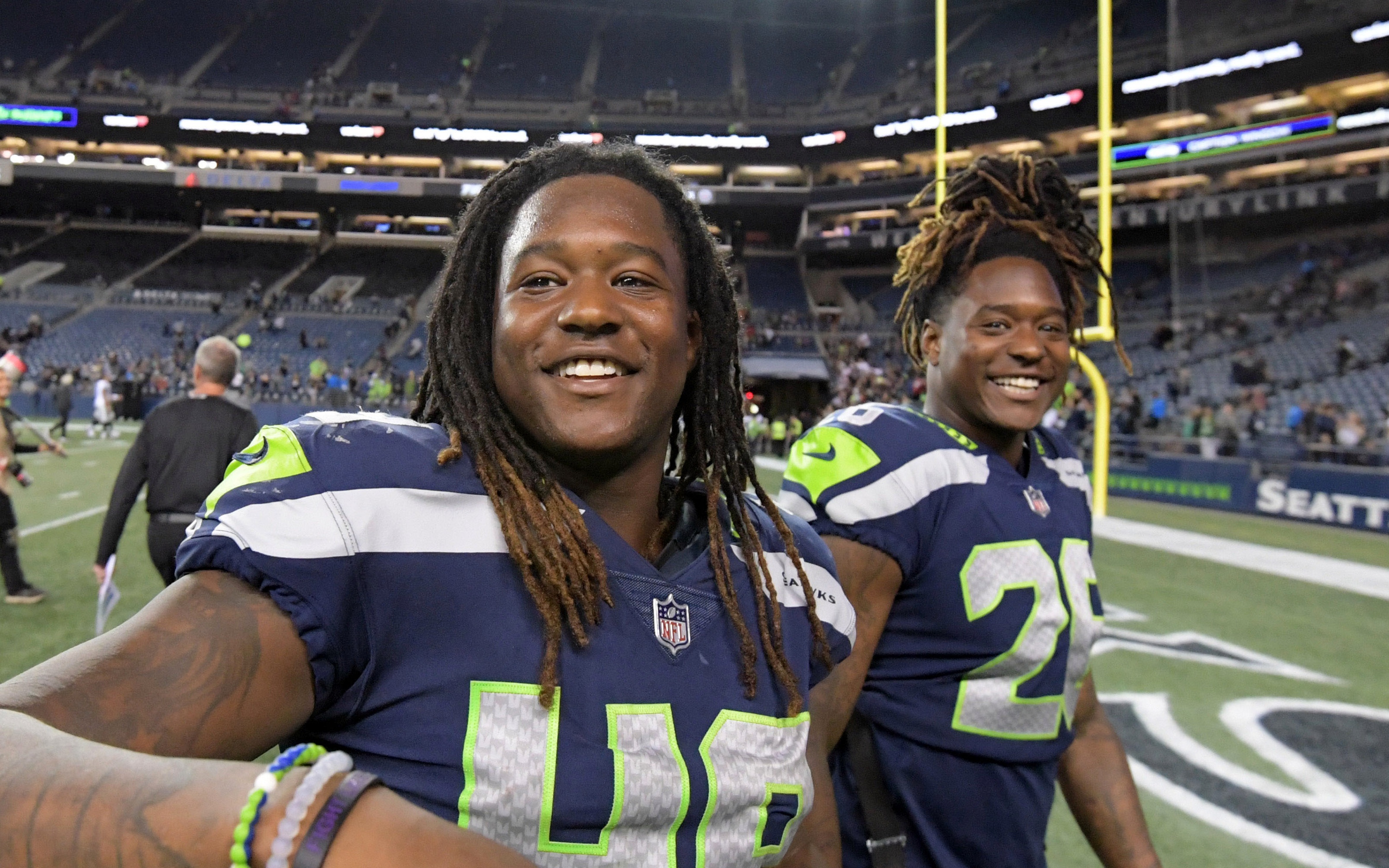 USATSI_11160419 Cropped Shaquem and Shaquill Griffin. Credit: Kirby Lee, USA TODAY Sports.