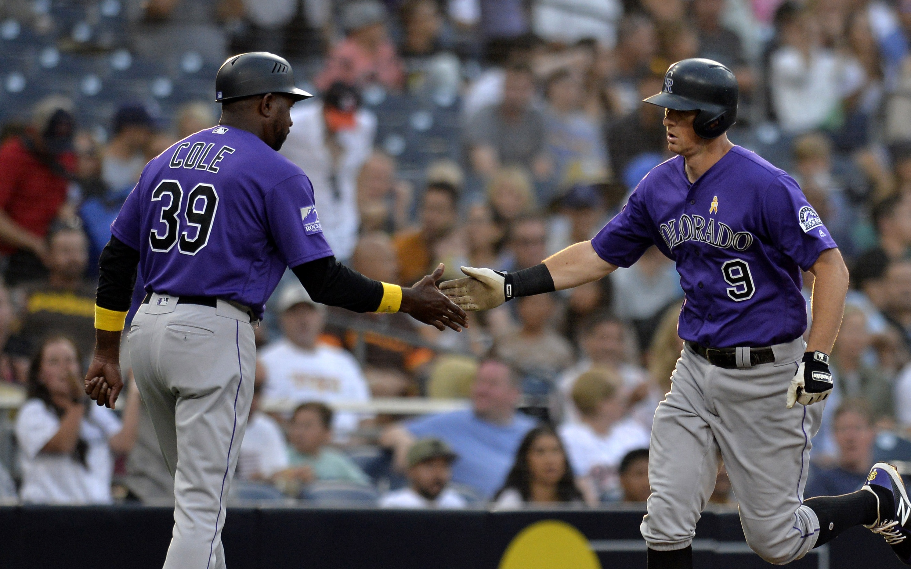 USATSI_11176906 Cropped DJ LeMahieu after his huge home run. Credit: Jake Roth, USA Today Sports.