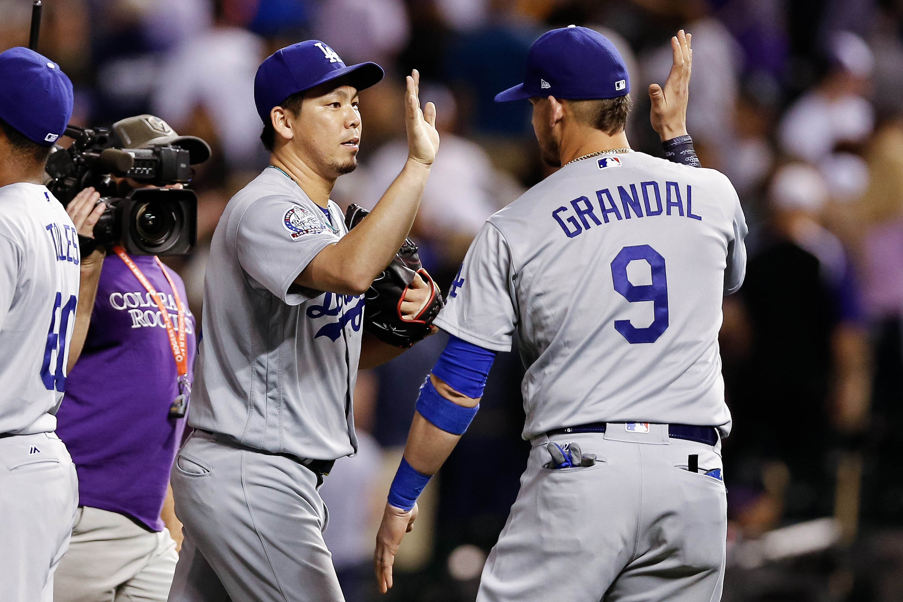 MLB: Los Angeles Dodgers at Colorado Rockies