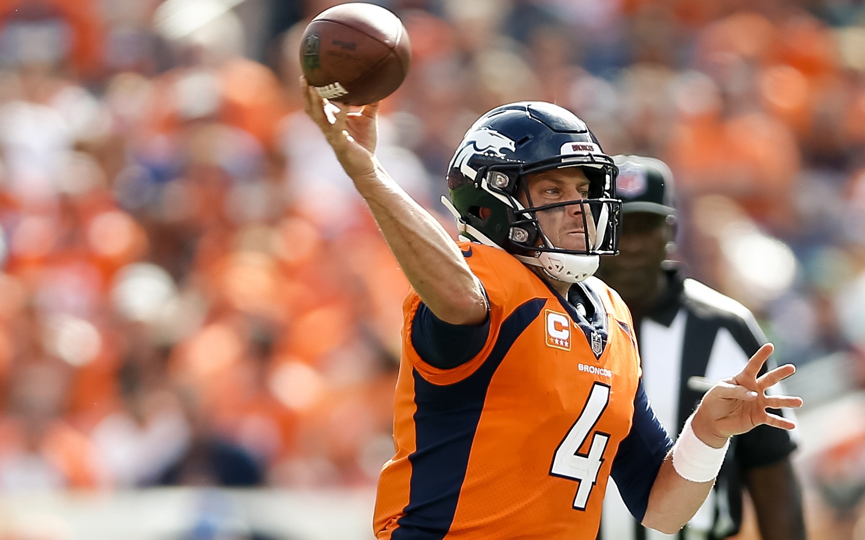 USATSI_11217312 Cropped Case Keenum throws on the run. Credit: Isaiah J. Downing, USA TODAY Sports.