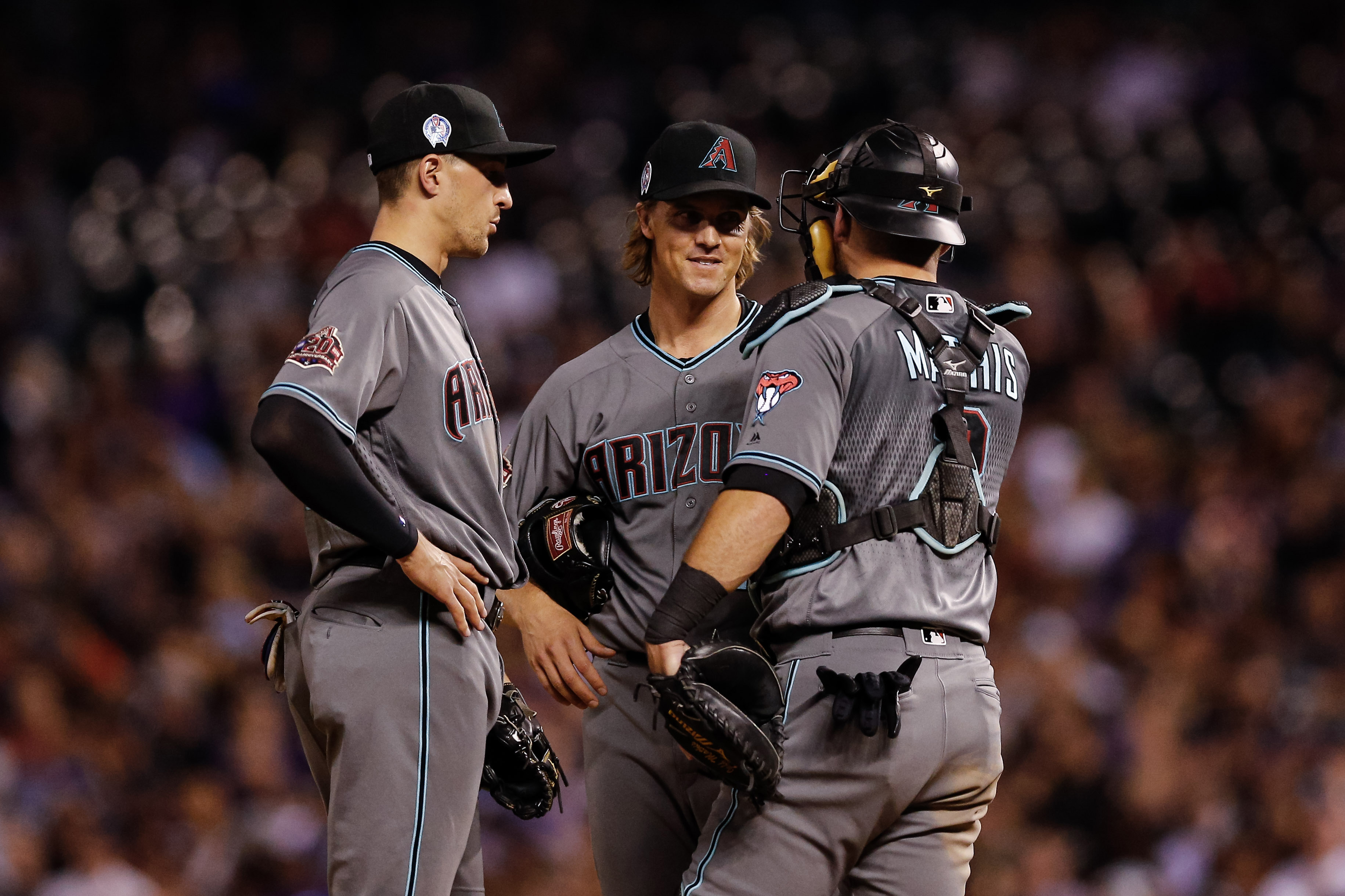 MLB: Arizona Diamondbacks at Colorado Rockies