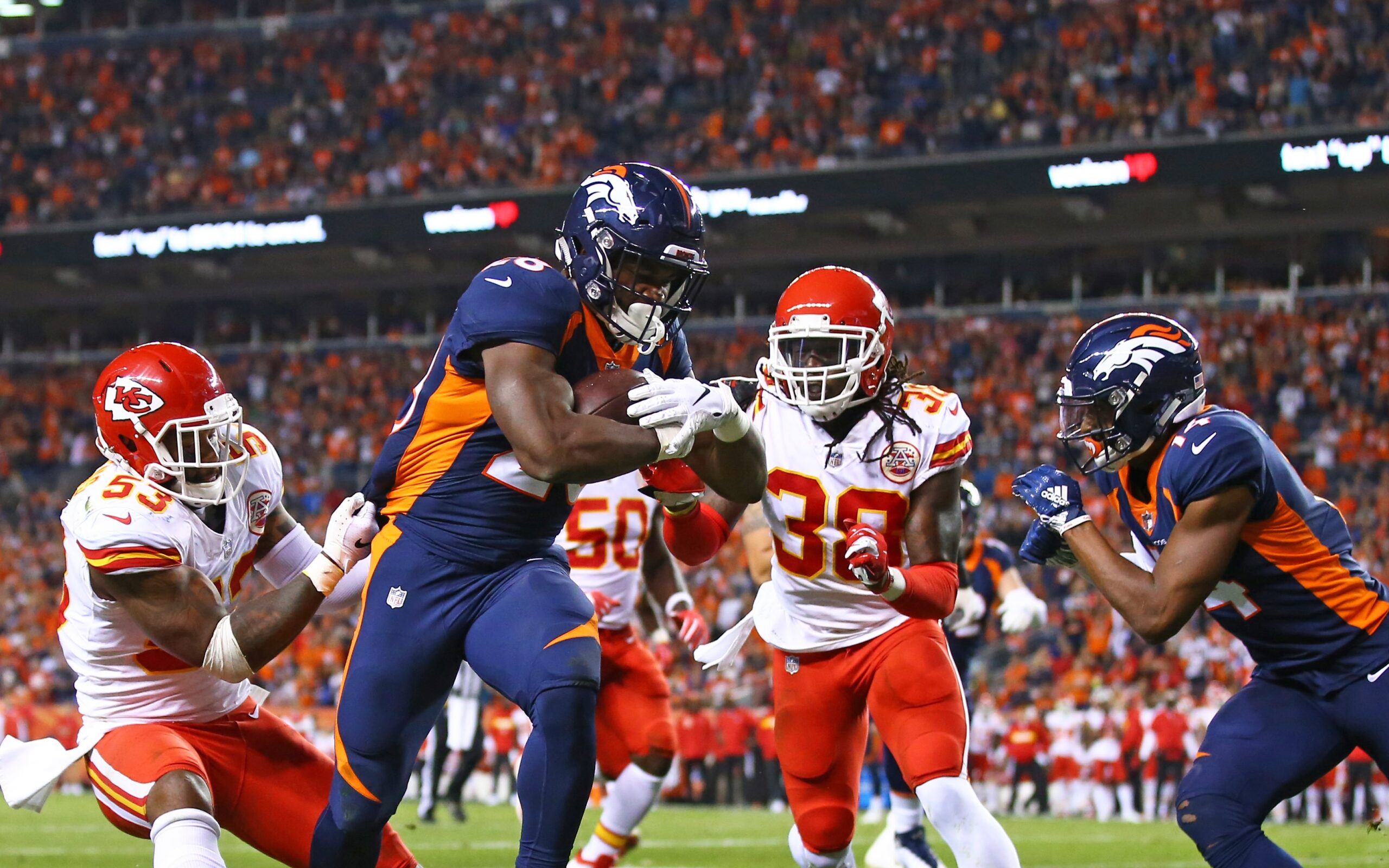 Broncos must learn to ride the hot hand, hand off more to Royce Freeman -  Mile High Sports