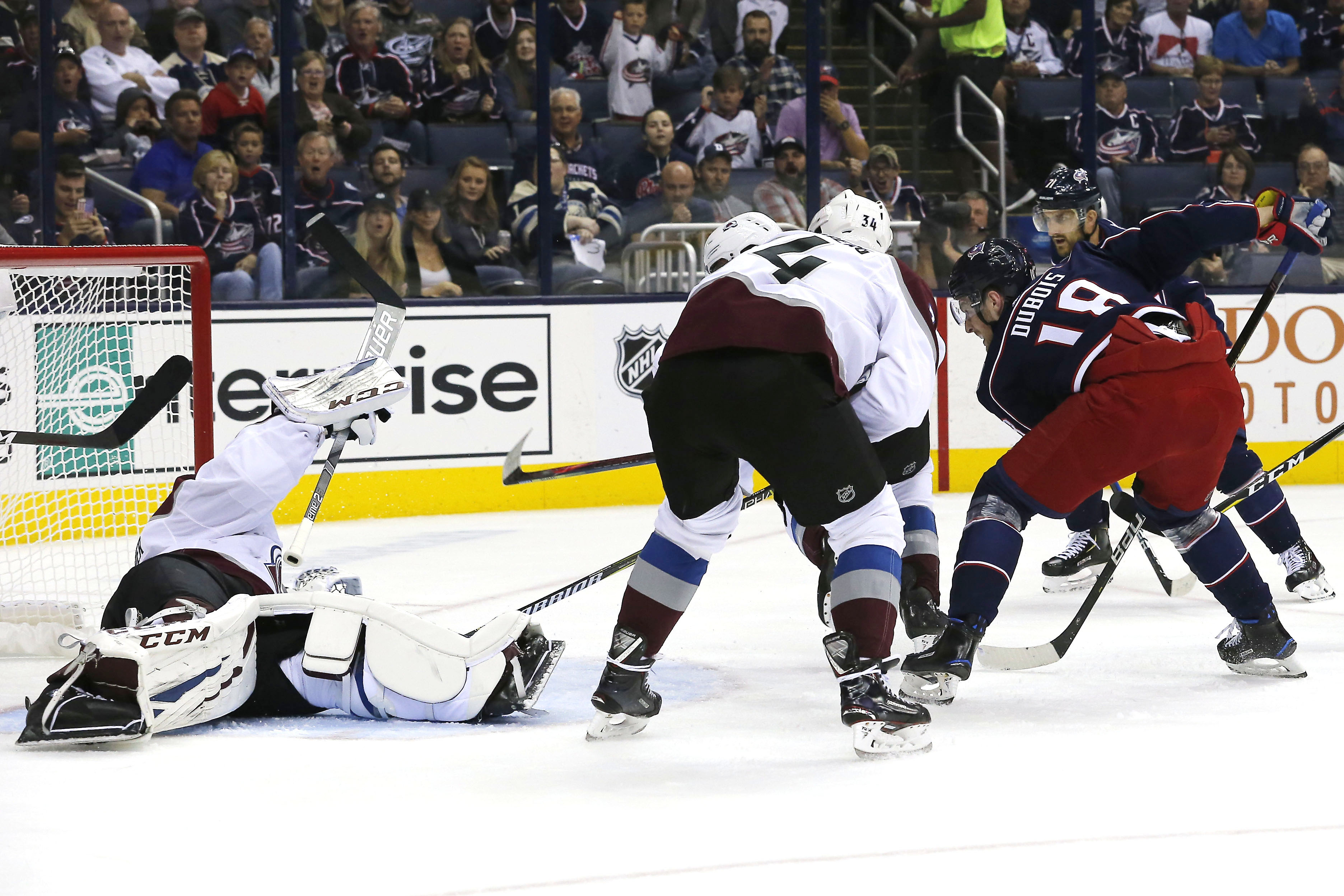 NHL: Colorado Avalanche at Columbus Blue Jackets