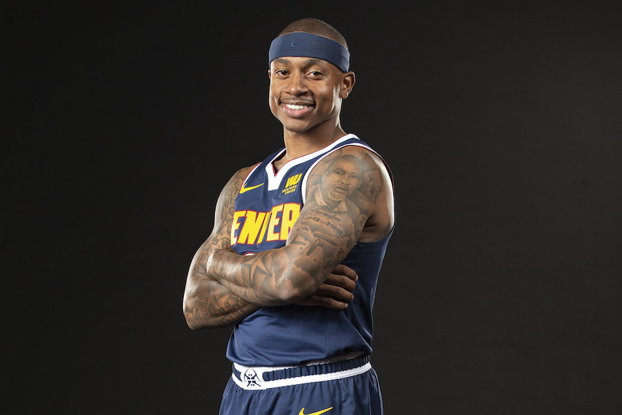 isaiah thomas denver nuggets jersey