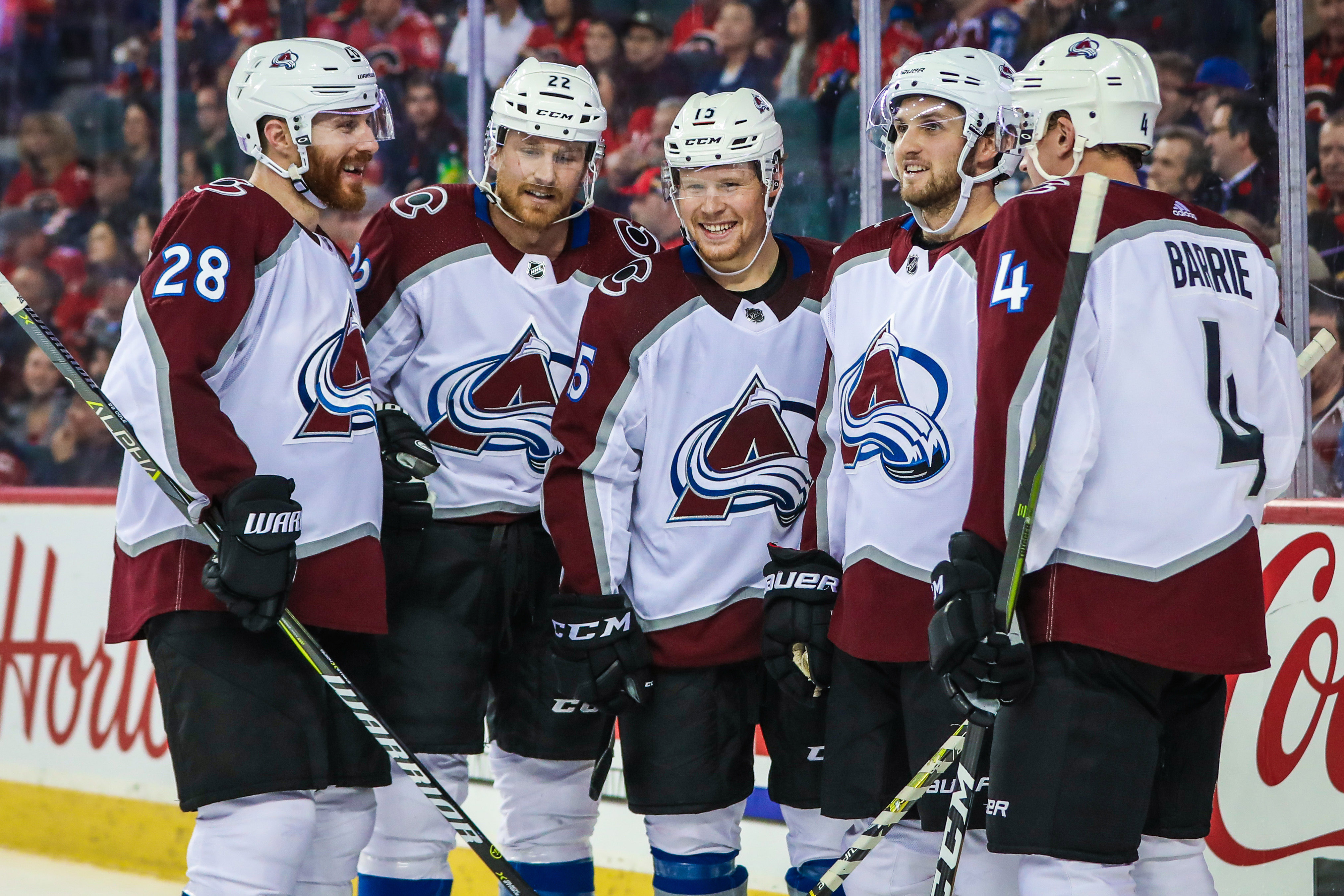 NHL: Colorado Avalanche at Calgary Flames