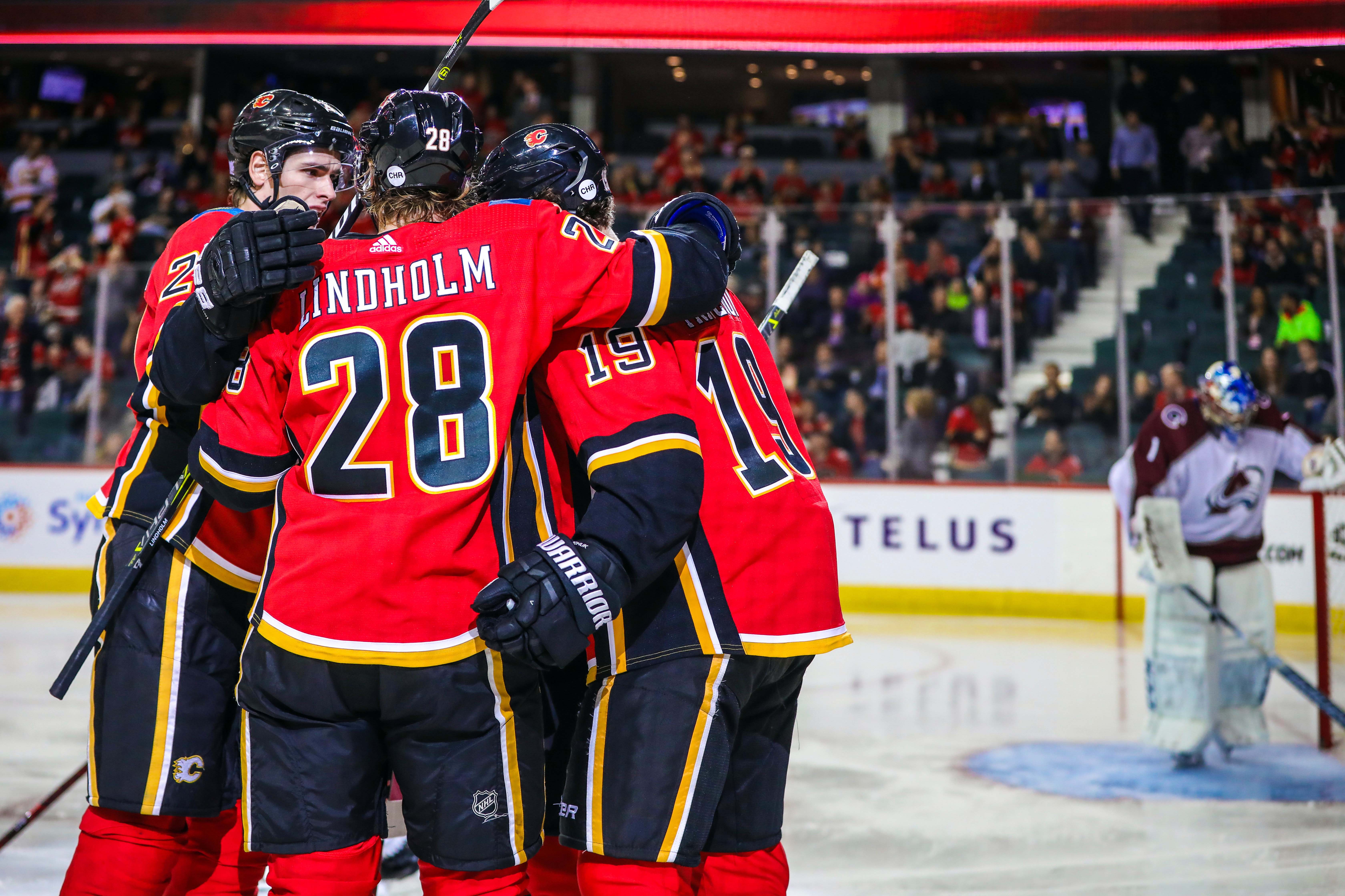 NHL: Colorado Avalanche at Calgary Flames
