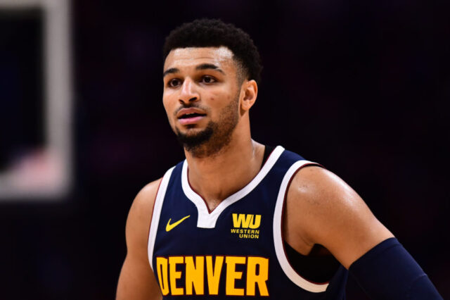 Denver Nuggets guard Jamal Murray (27) during the second half against the Utah Jazz at the Pepsi Center.