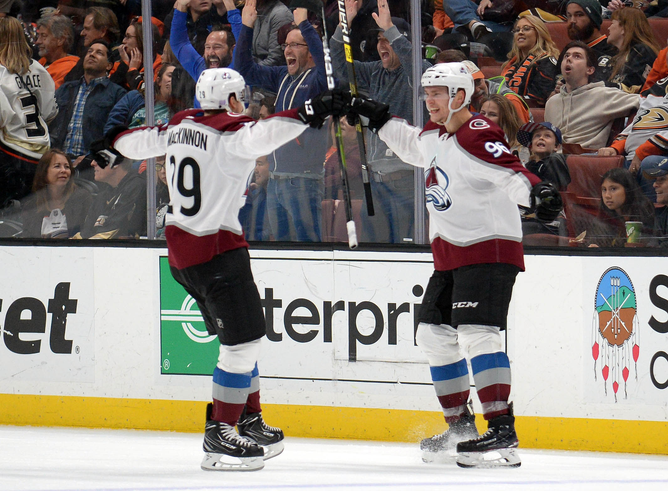 NHL: Colorado Avalanche at Anaheim Ducks
