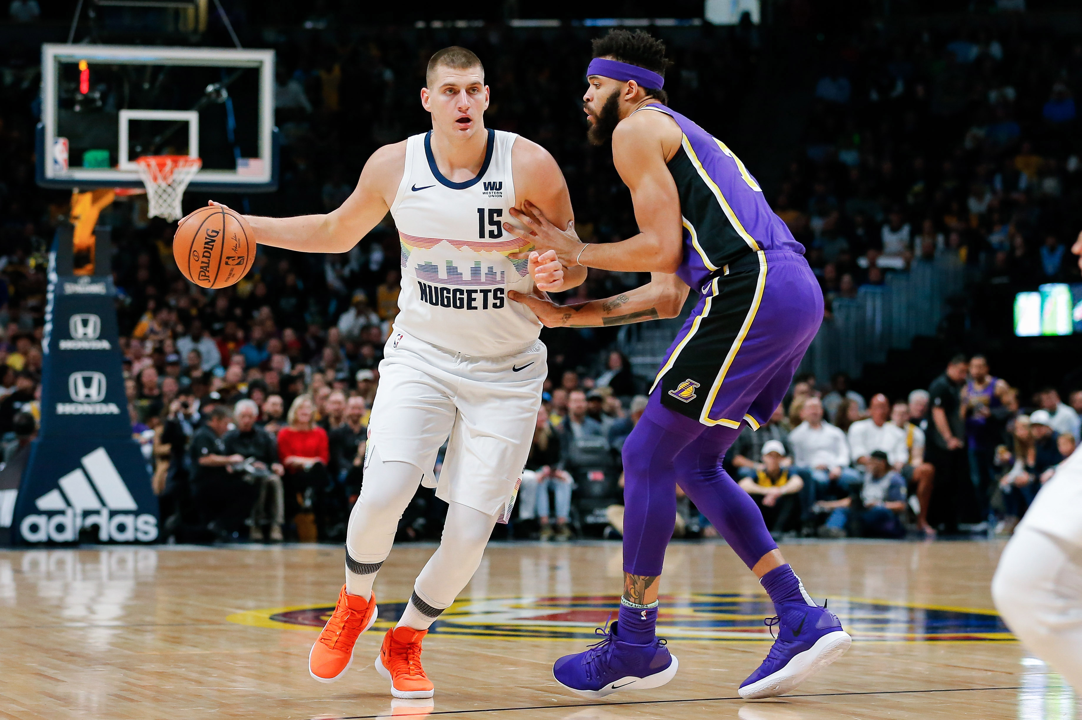 Nuggets decimate Lakers for fourthstraight win