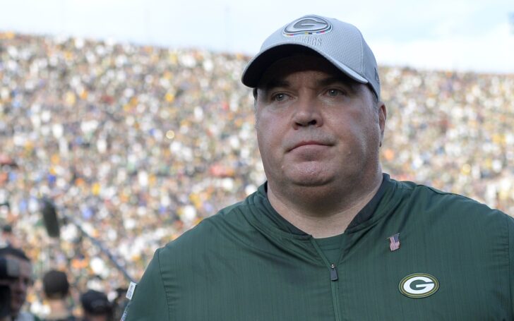 Mike McCarthy. Credit: Jake Roth, USA TODAY Sports.