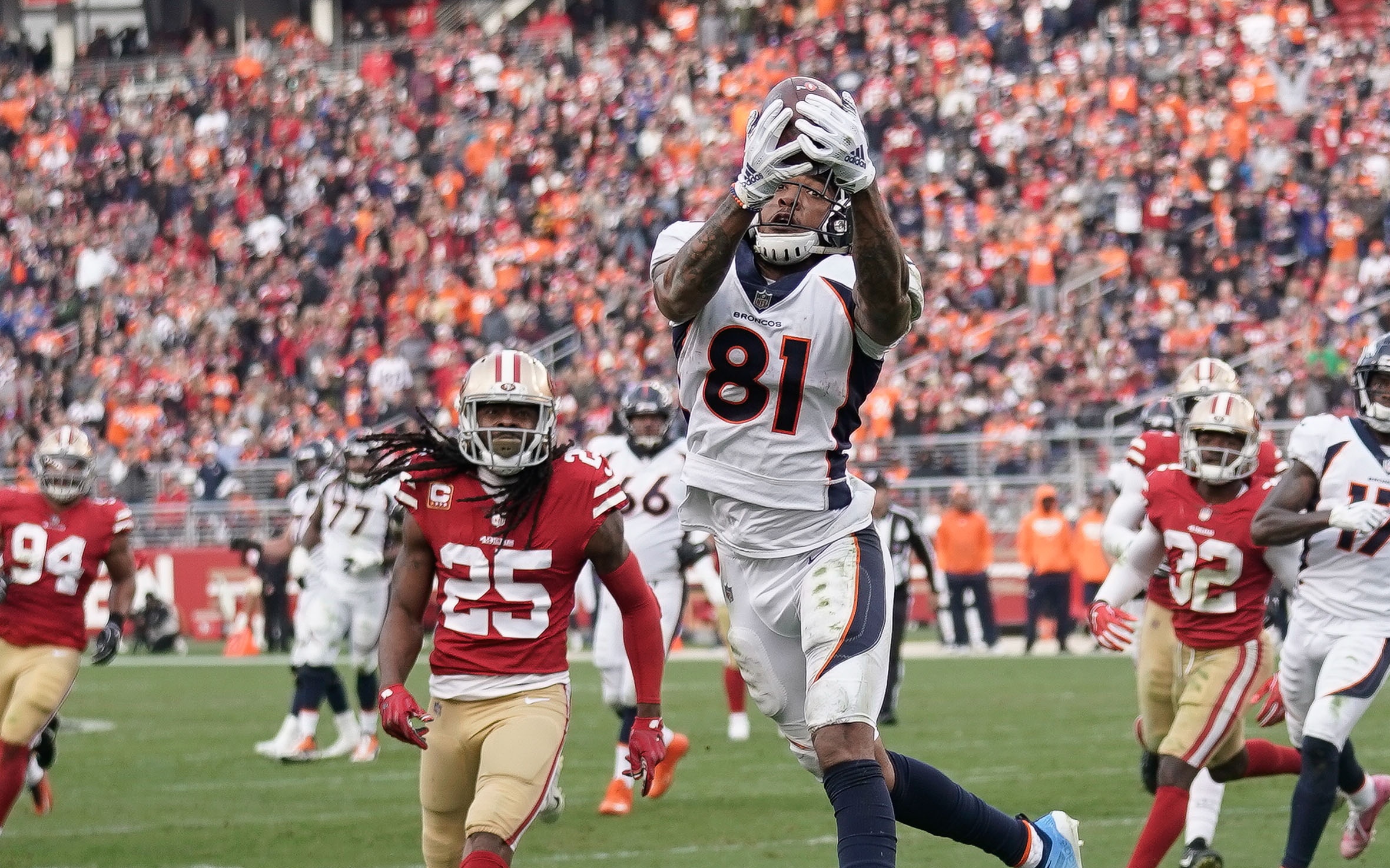 WATCH: Broncos' Bradley Chubb sacks 49ers QB Nick Mullens – The