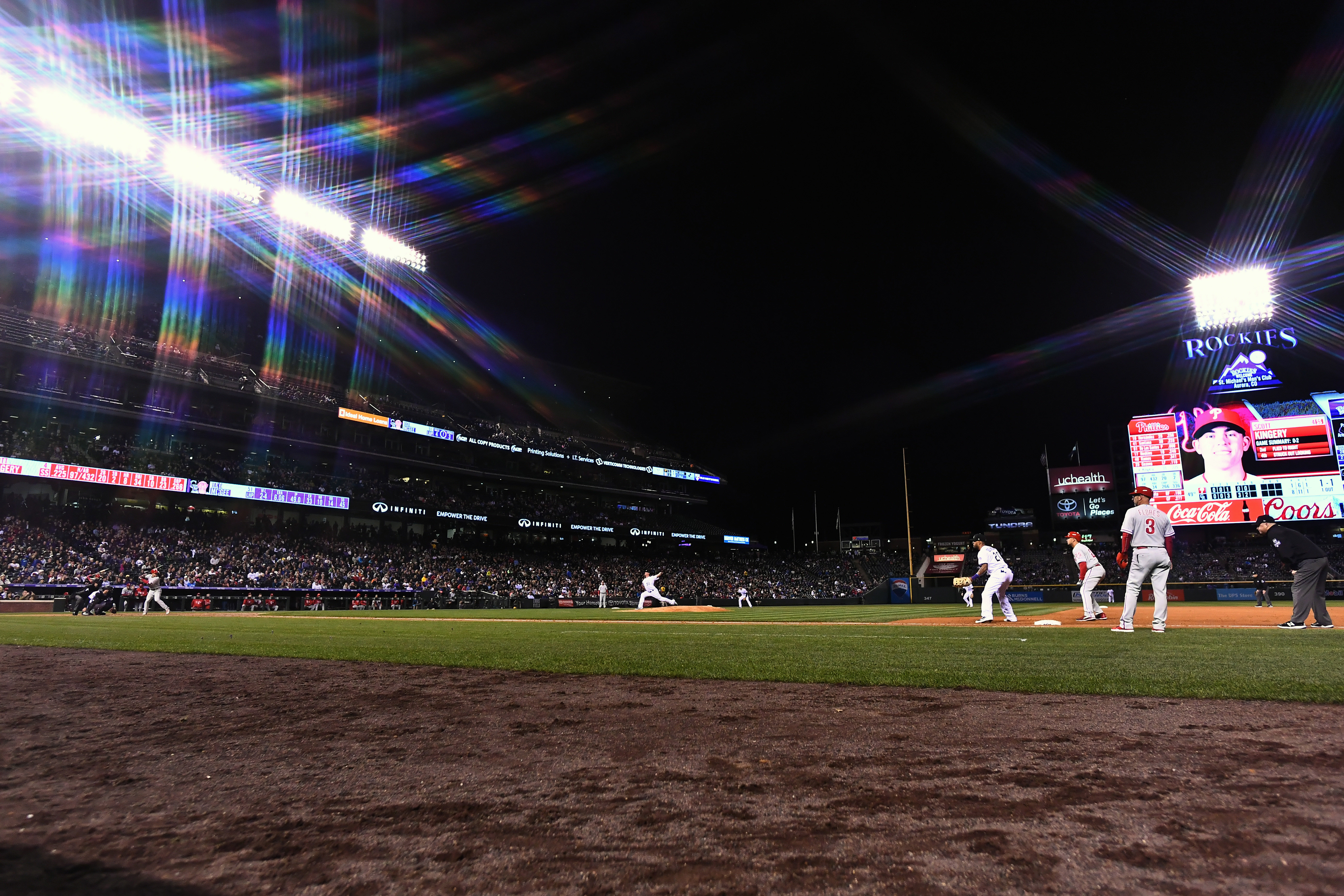 MLB: Philadelphia Phillies at Colorado Rockies