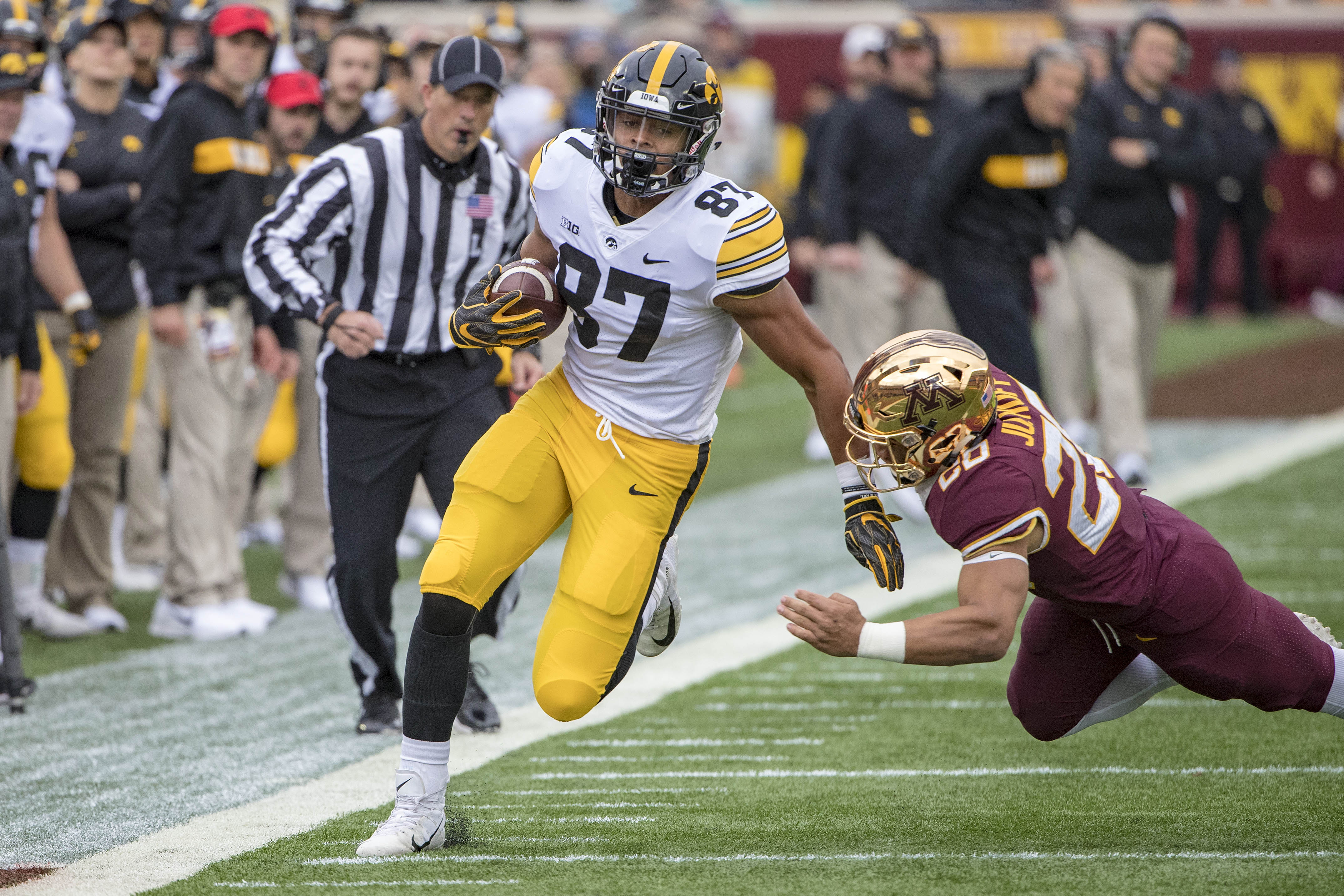 NCAA Football: Iowa at Minnesota