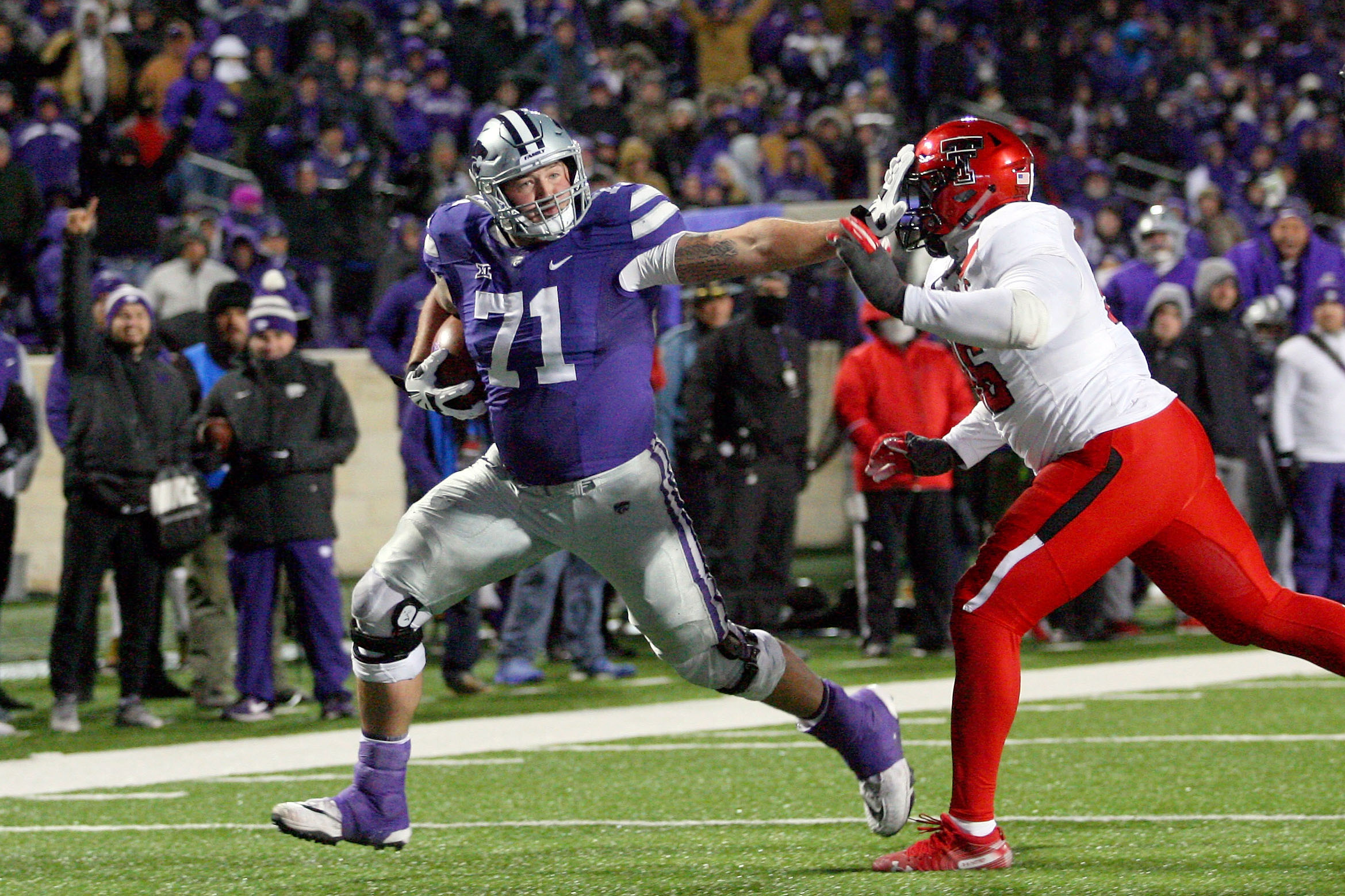 NCAA Football: Texas Tech at Kansas State